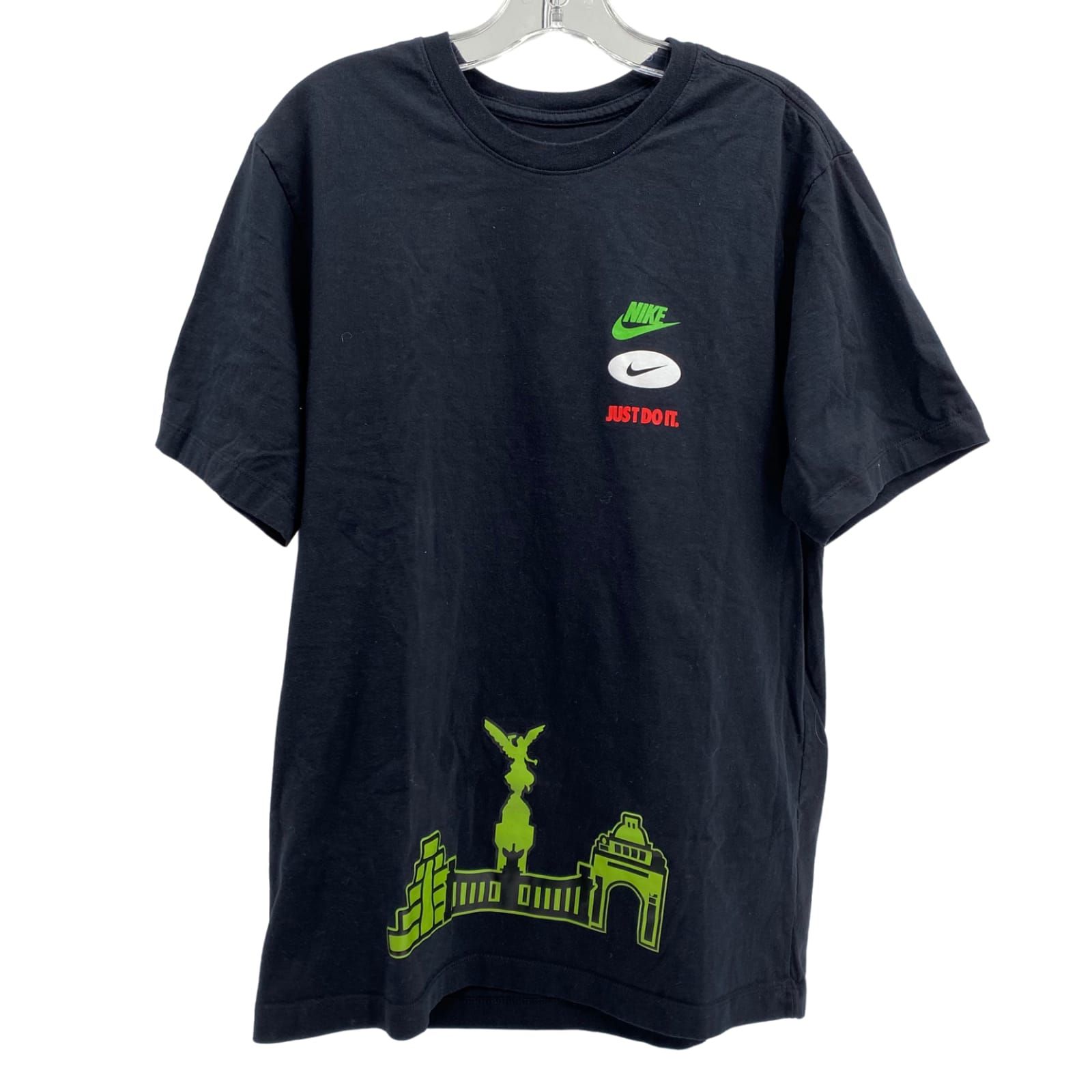 Nike Black Short Sleeve Tee Slim Fit Round Neck