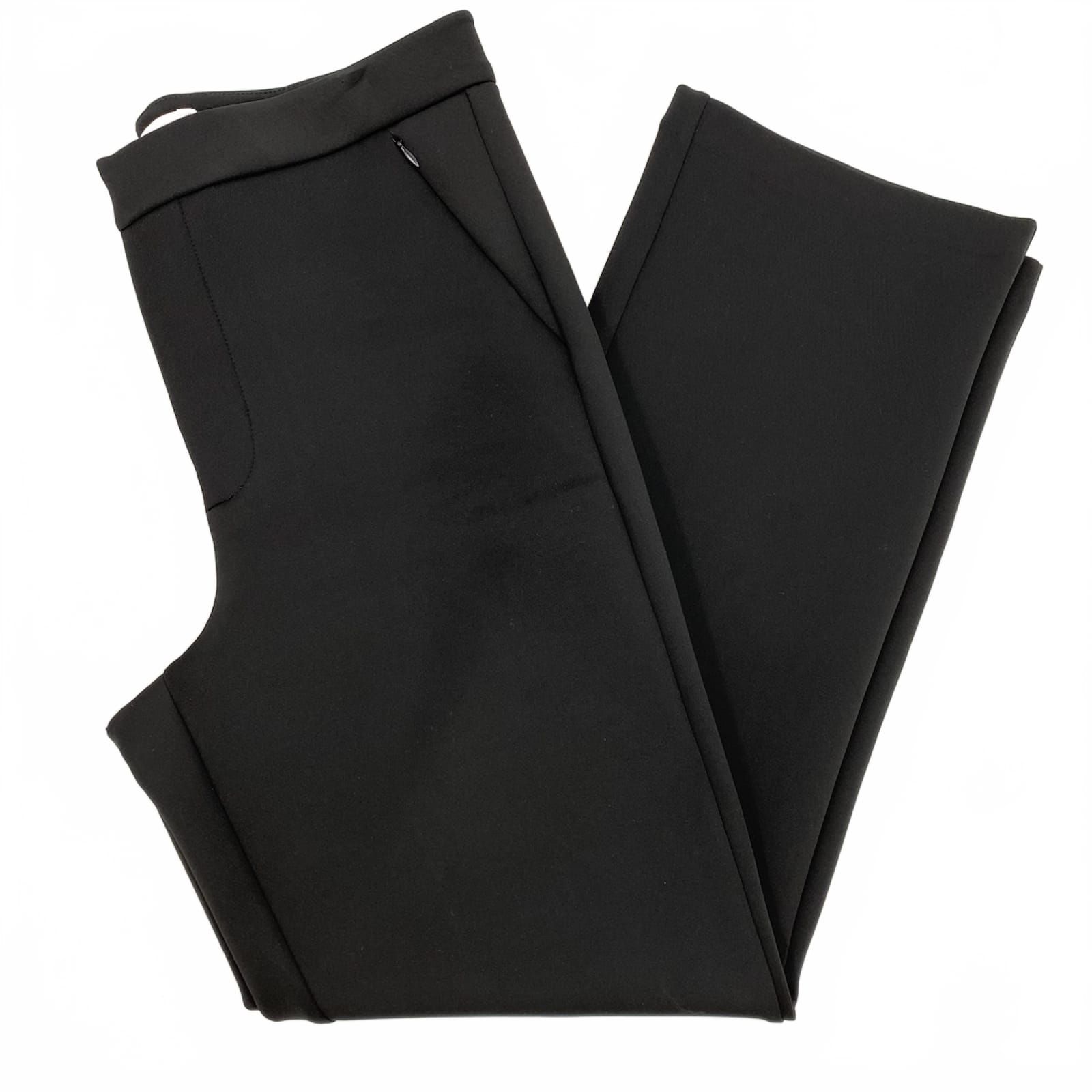 Good American Black Stretch Trousers