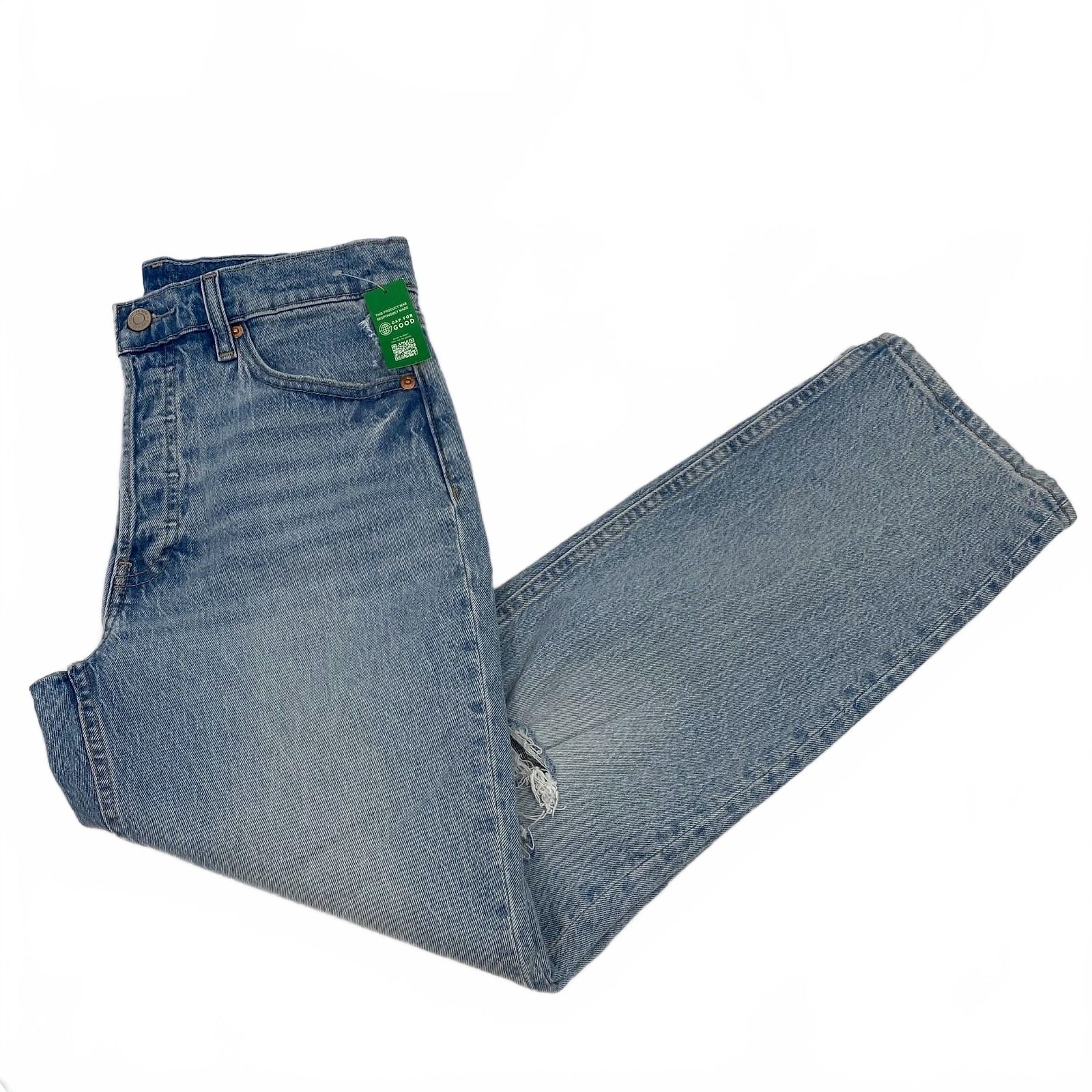 GAP Cheeky Straight High Rise Jeans