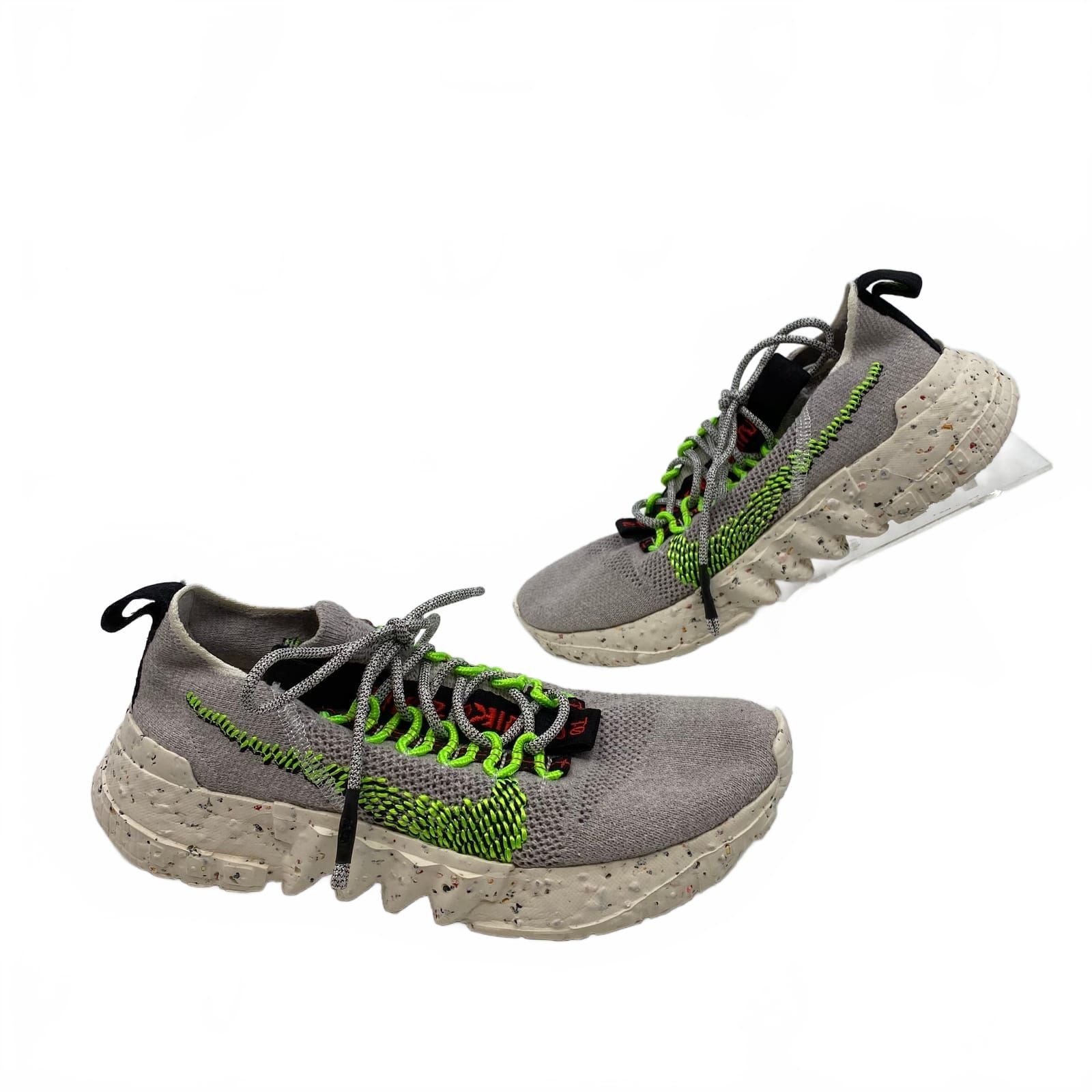 Nike Hippie 01 Gray/Green Sneakers