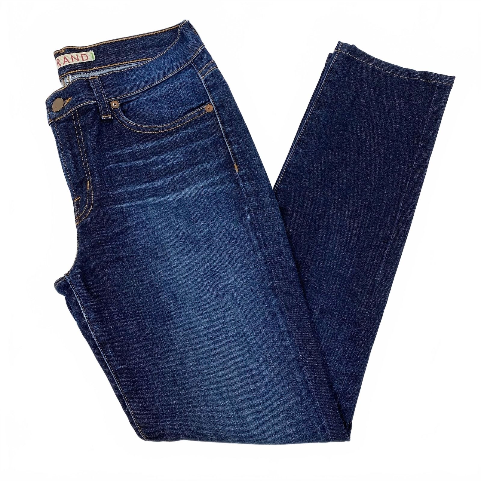 J Brand Blue Dark Wash Slim Jeans