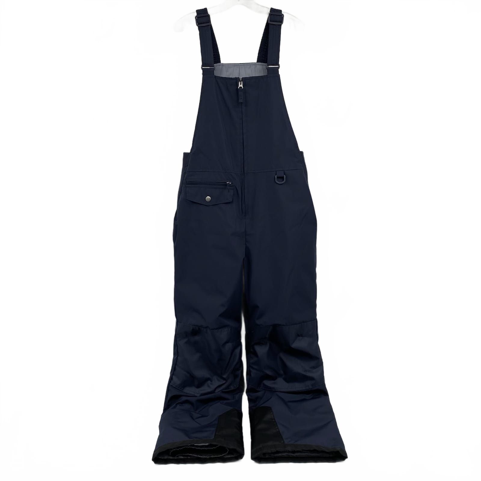 TSLA Navy Blue Overall Snow Pants