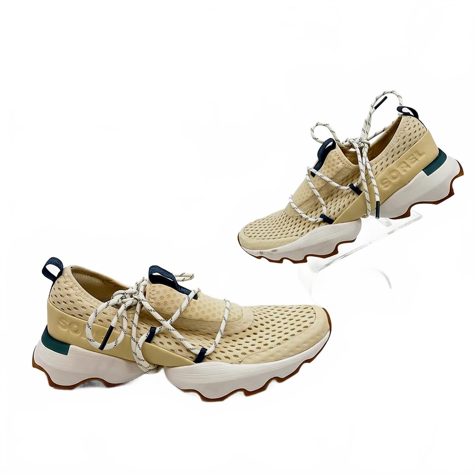 Sorel Beige/Blue Sneakers