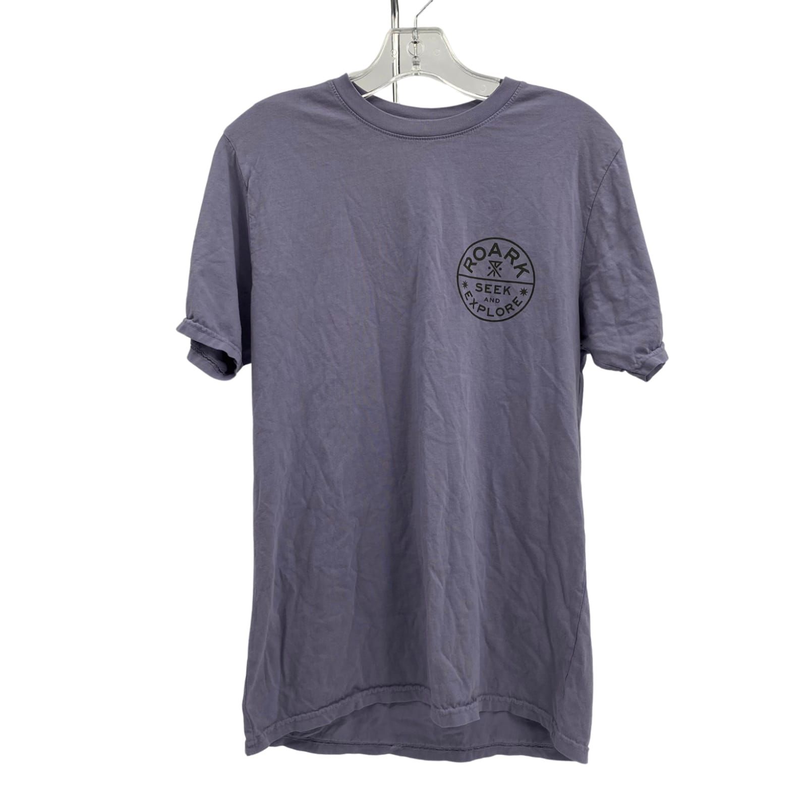 Roark Purple Basic Short Sleeve T-Shirt