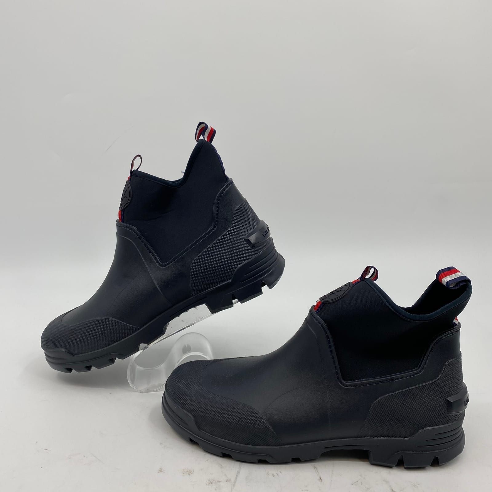 Tommy Hilfiger Navy Ankle Rubber Bootie