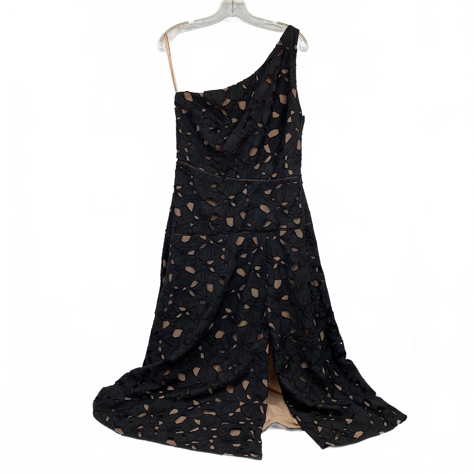 White House Black Market Black Midi Dress