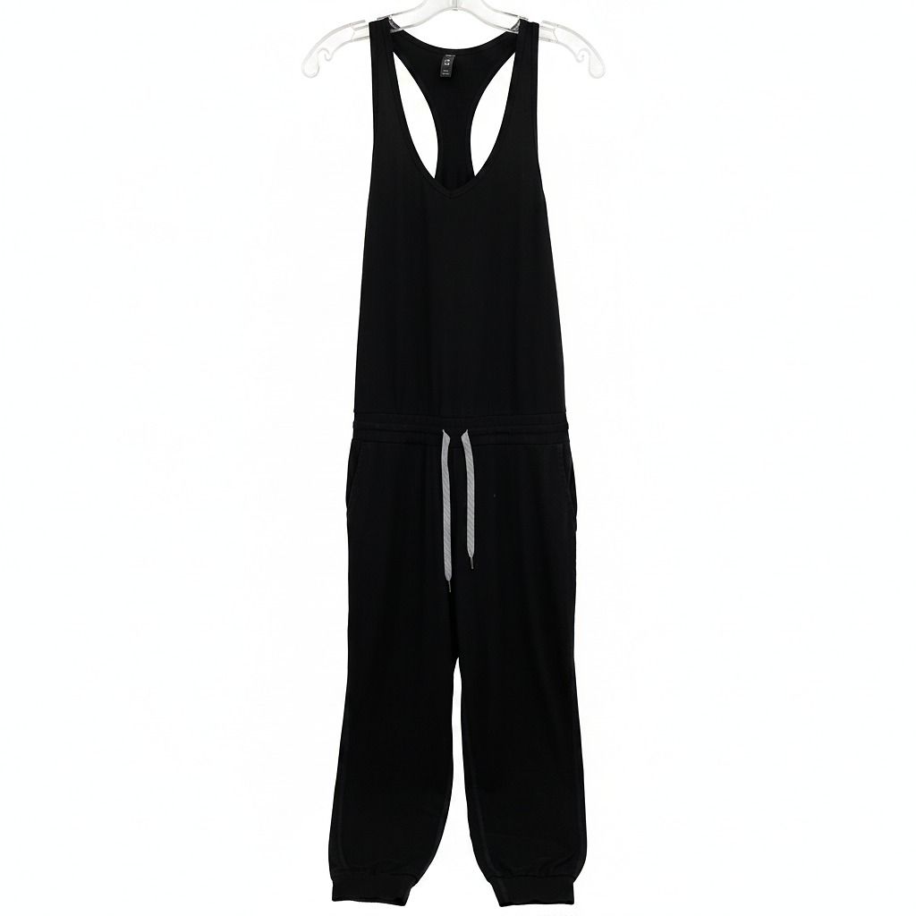 Vuori Black Racerback Tank Joggers Jumpsuit