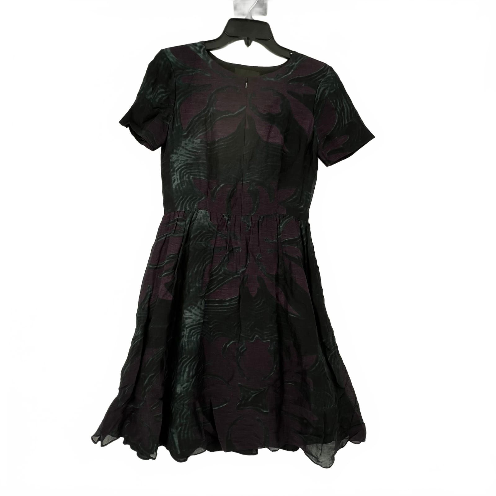 Cynthia Rowley Purple Floral Midi Dress