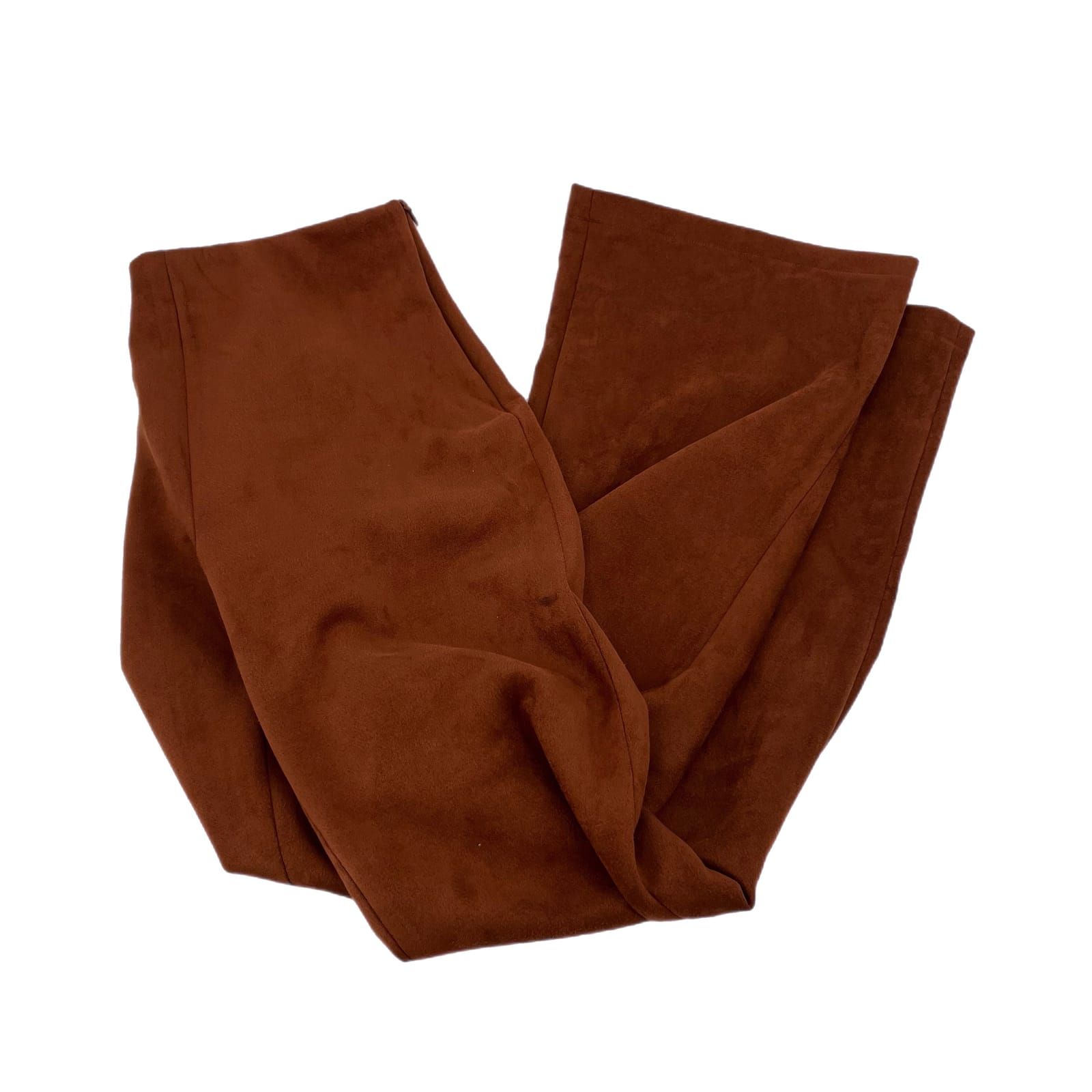 Truth By Republic Brown Pleather Straight Leg Pants