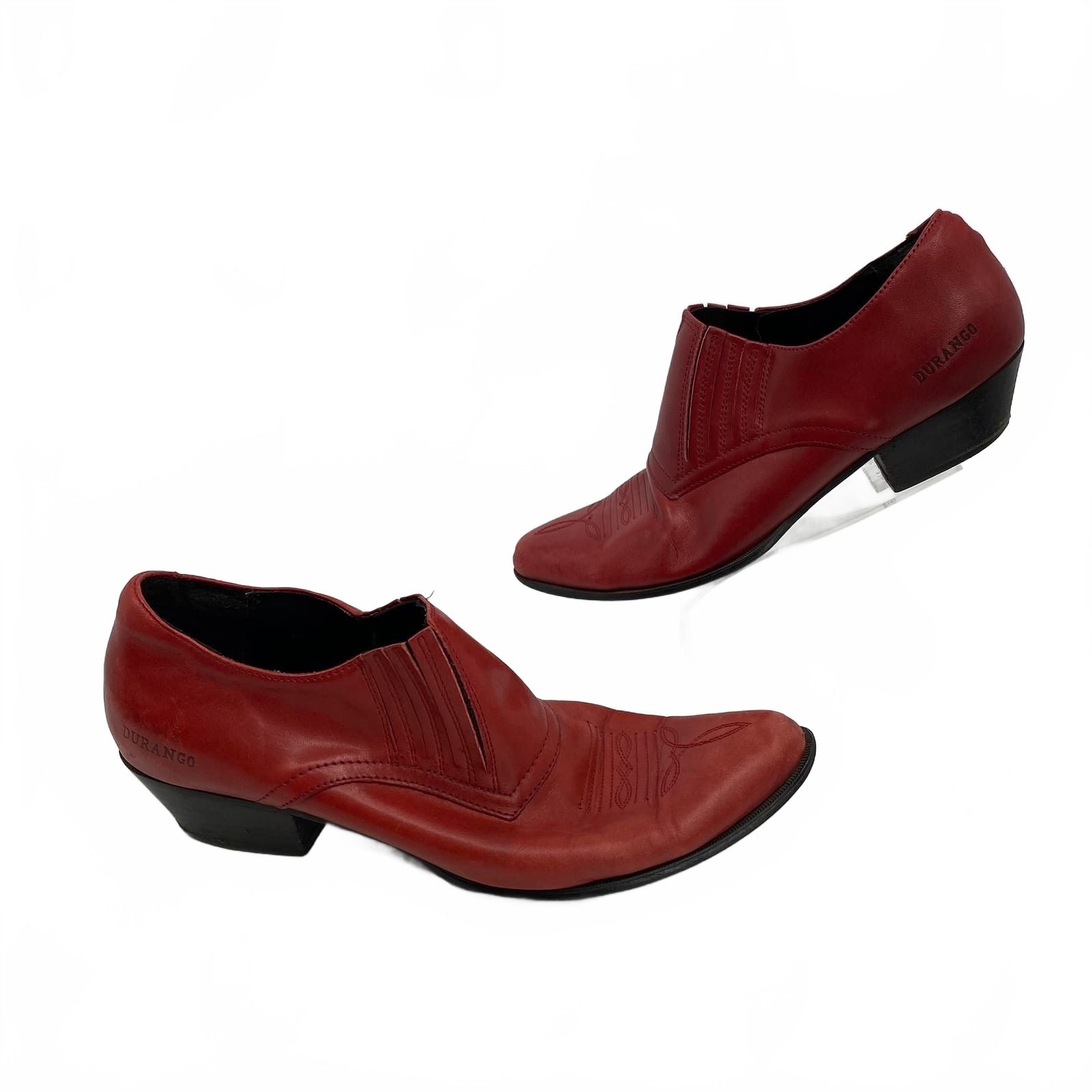 Durango Red Ankle Boots Bootie