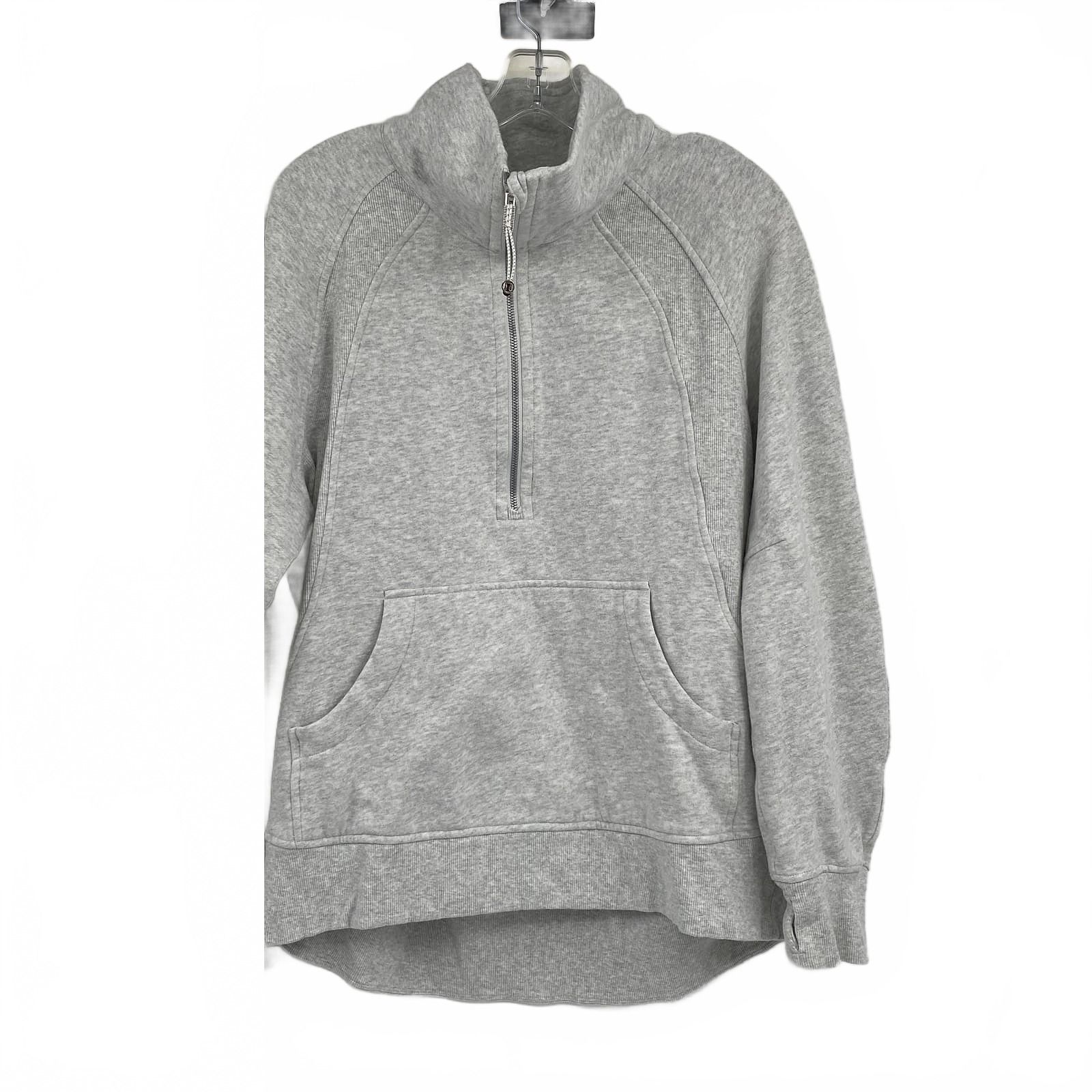 Lululemon Gray Sweatshirt Half Zip