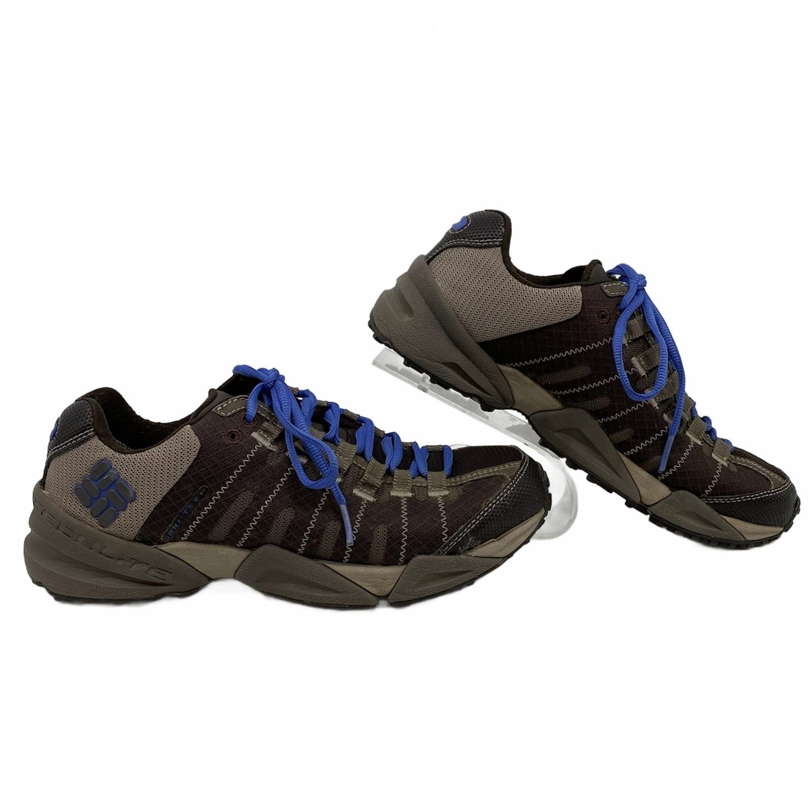 Columbia Gray Blue Trail Sneakers