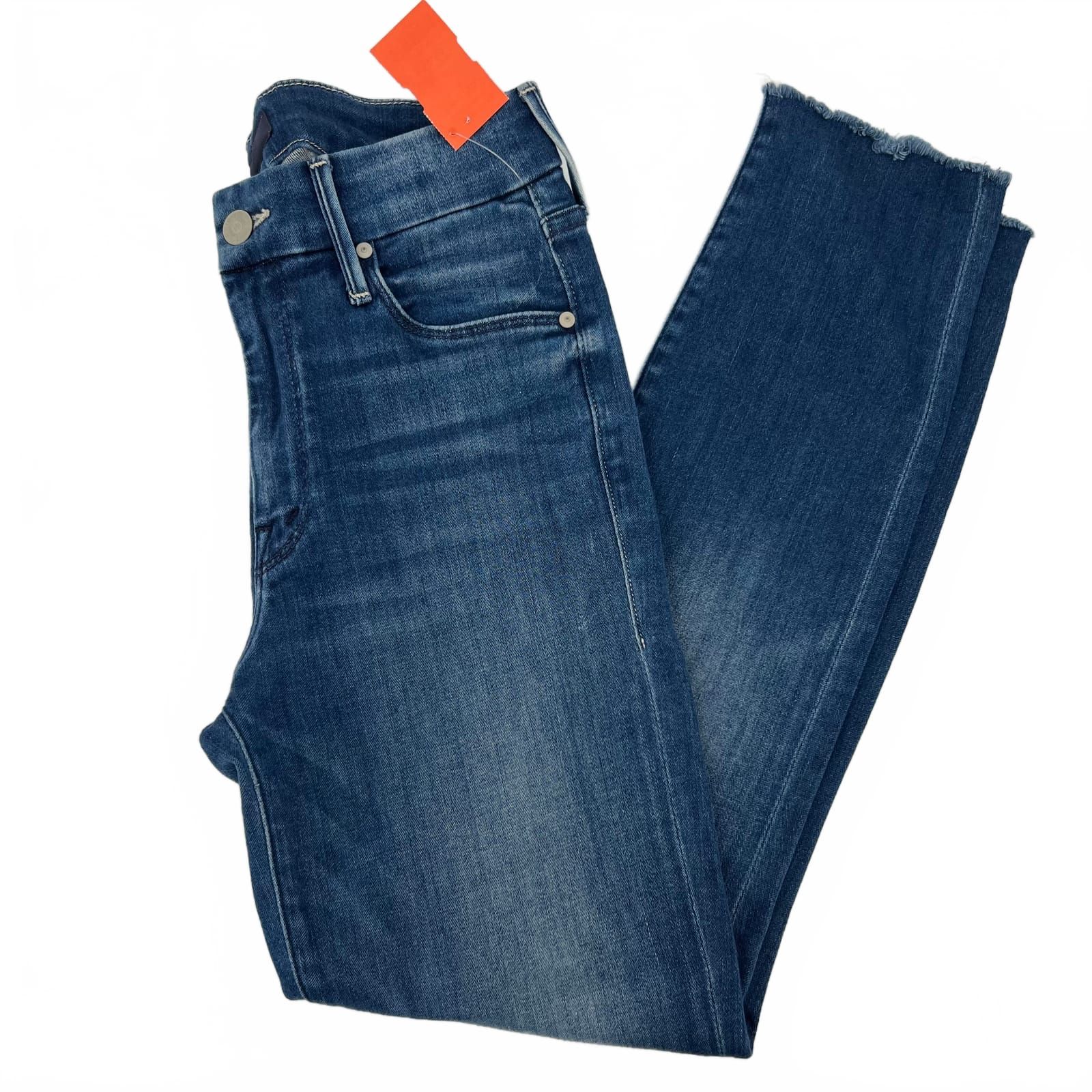 MOTHER Blue Skinny Jeans