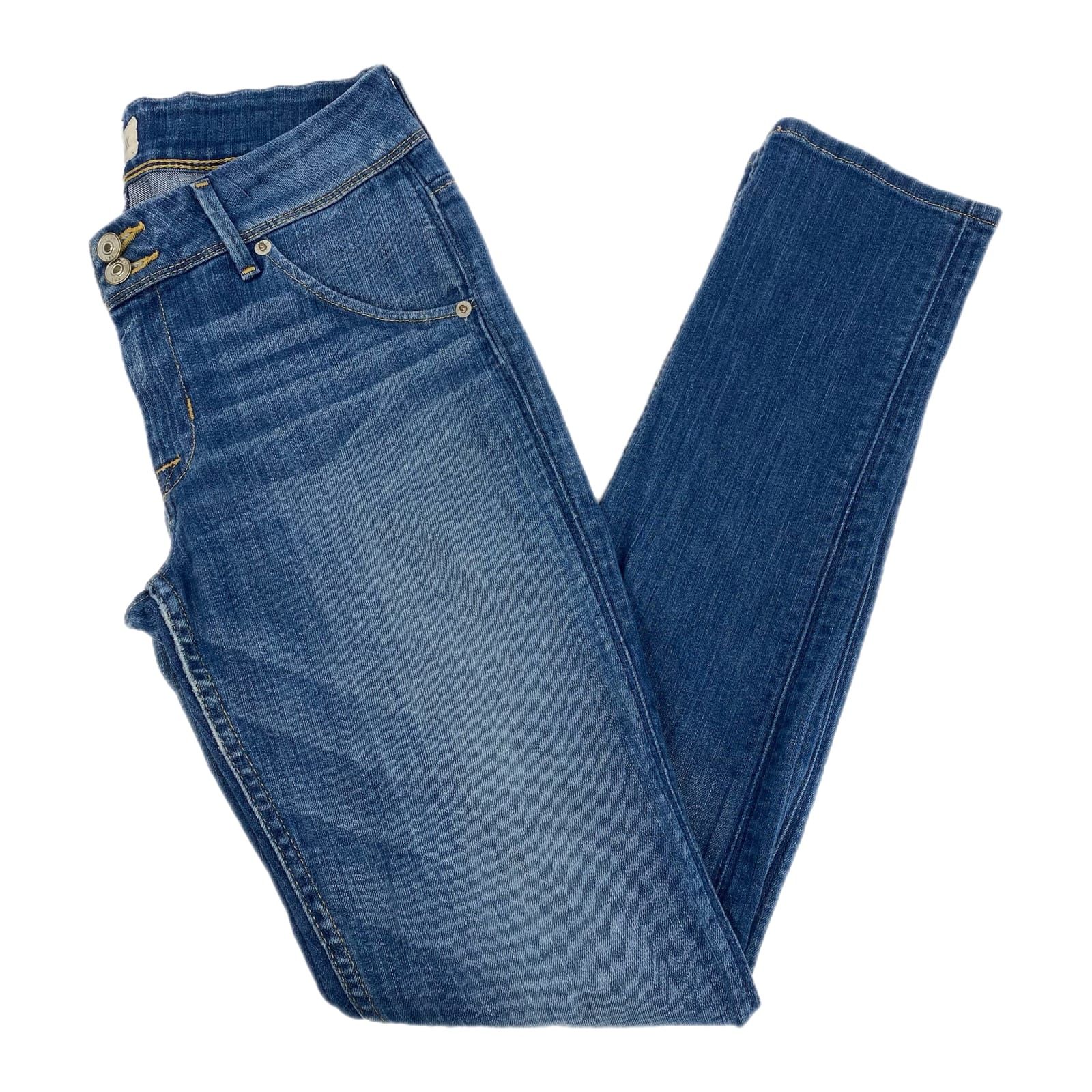Hudson Jeans Blue Medium Wash Skinny Jeans