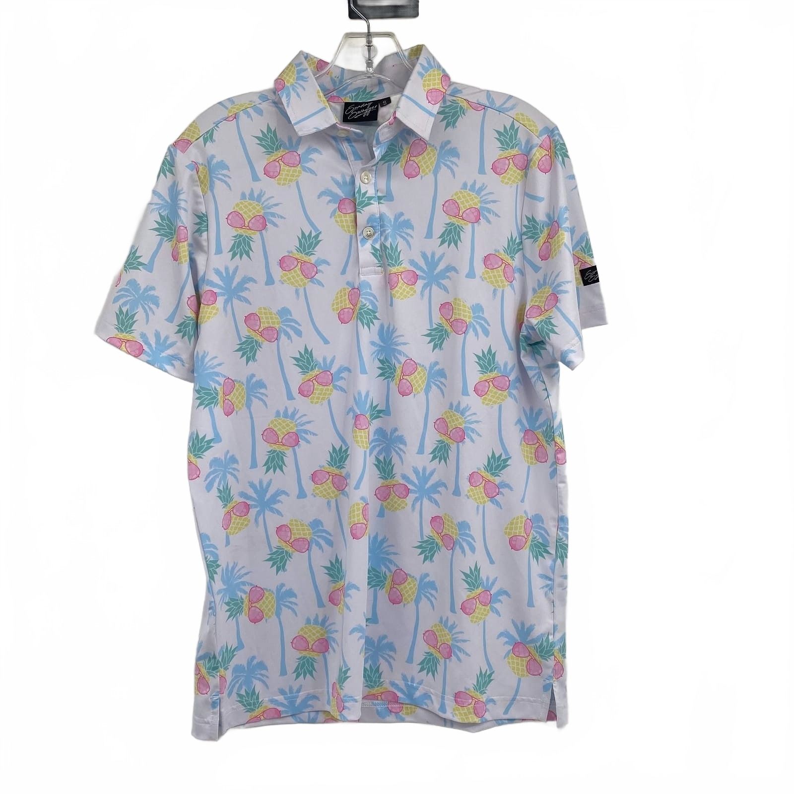 Sunday Swagger Pineapple Polo Shirt