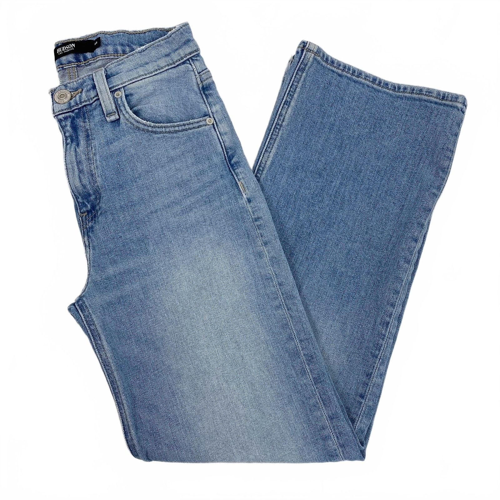 Hudson Jeans Light Wash Rosie High Rise Jeans