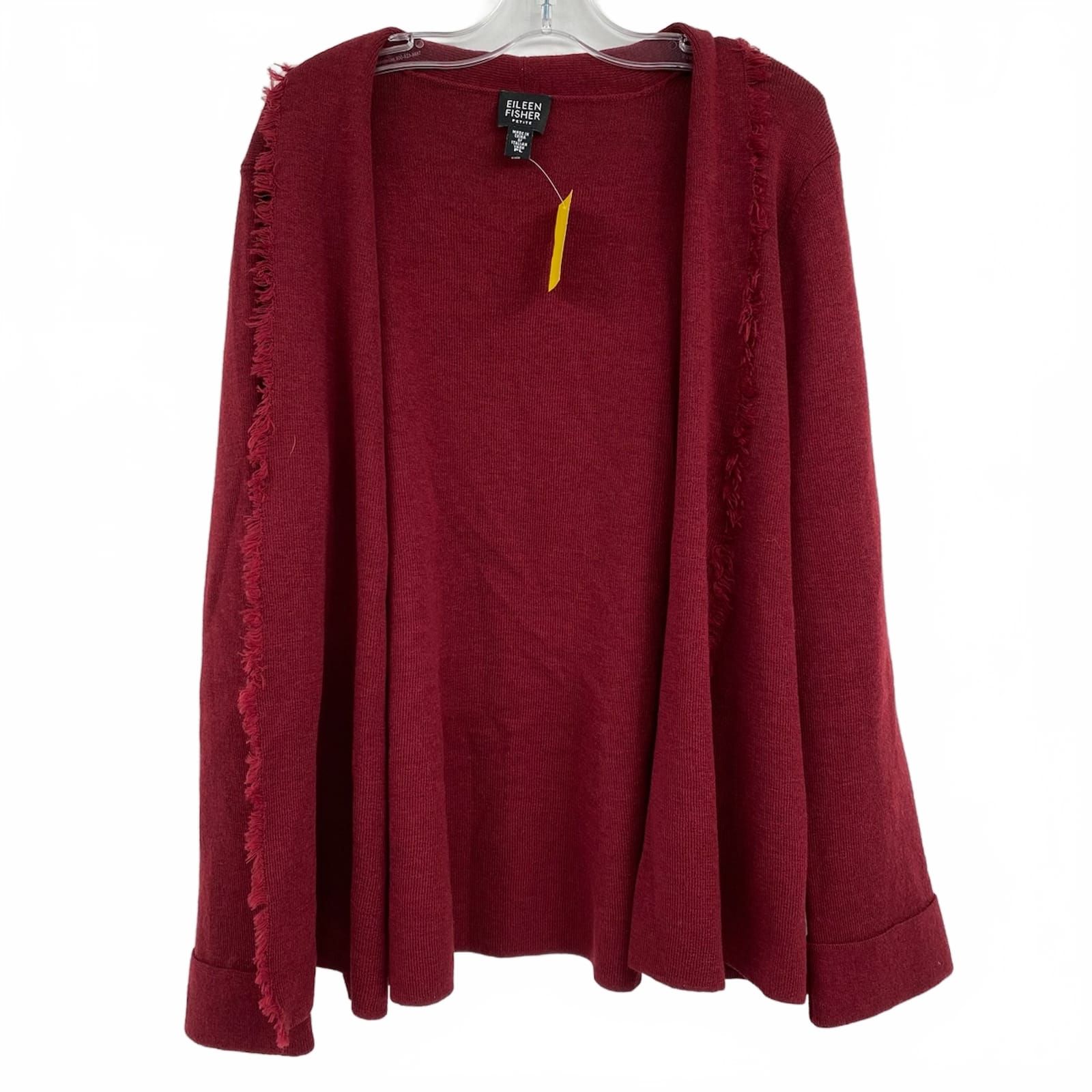 Eileen Fisher Maroon Knit 3pc Set
