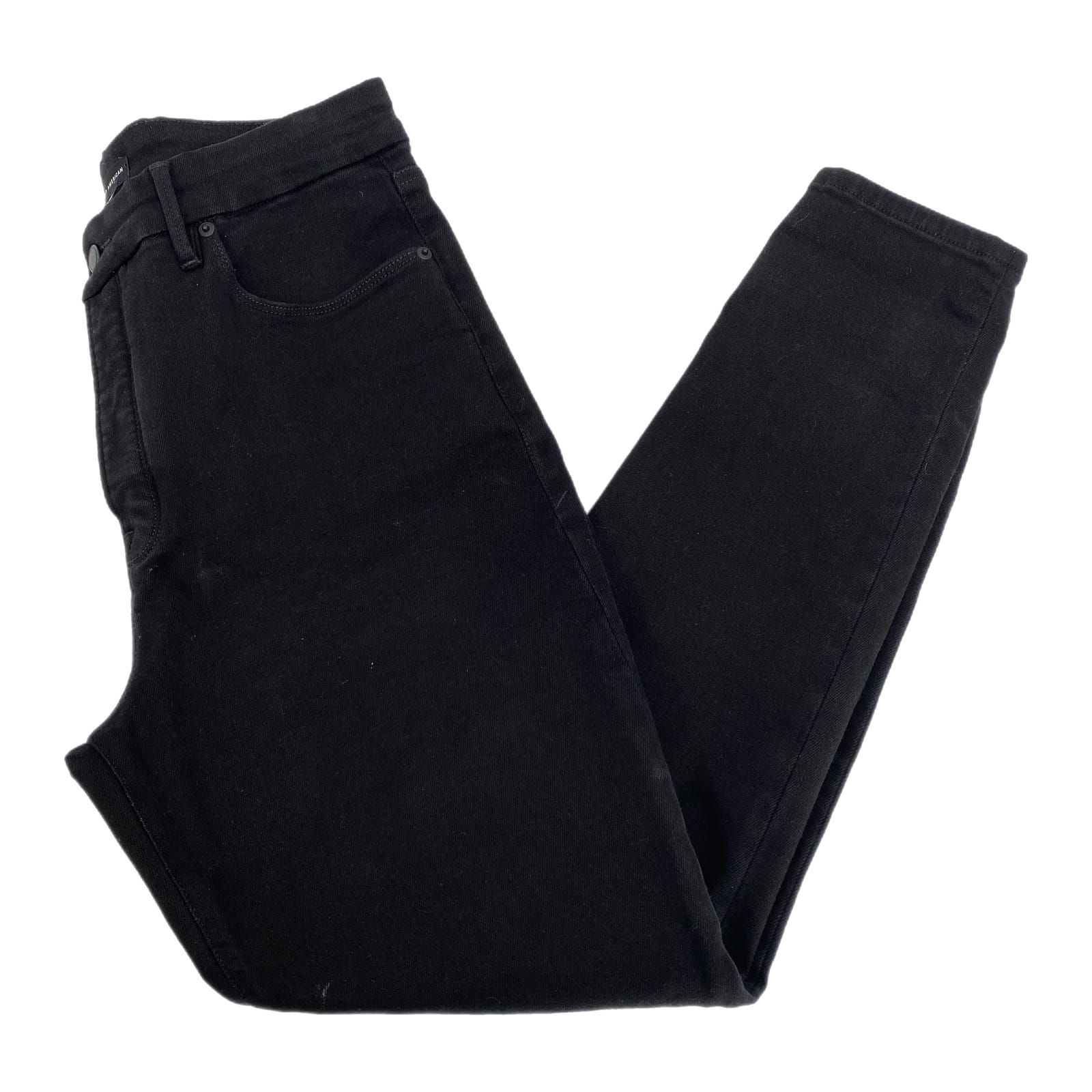 Good American Black Good Legs Skinny Jeans
