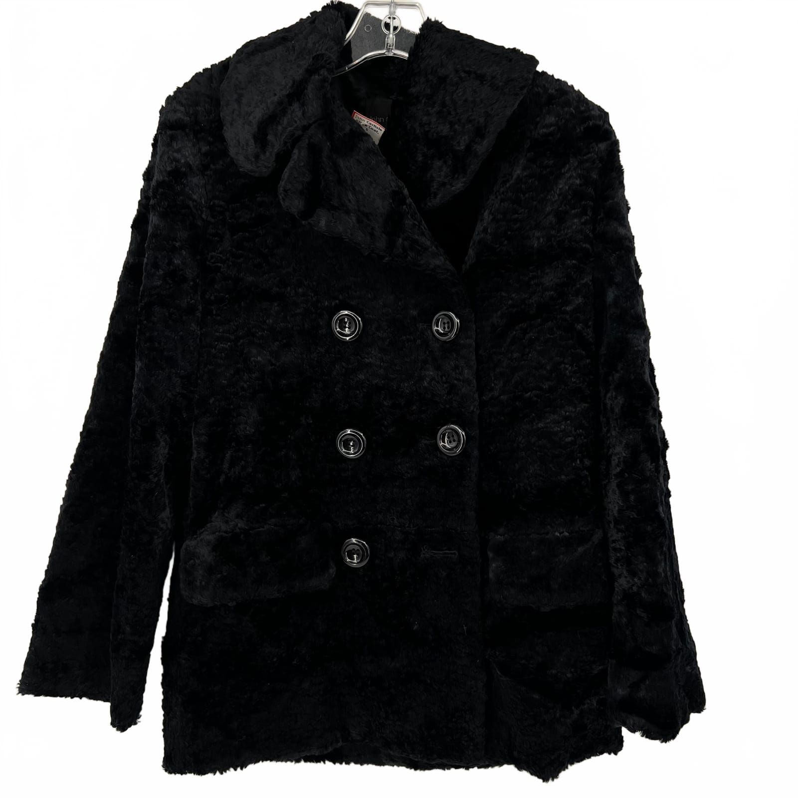 John Carlsile Black Pea Coat