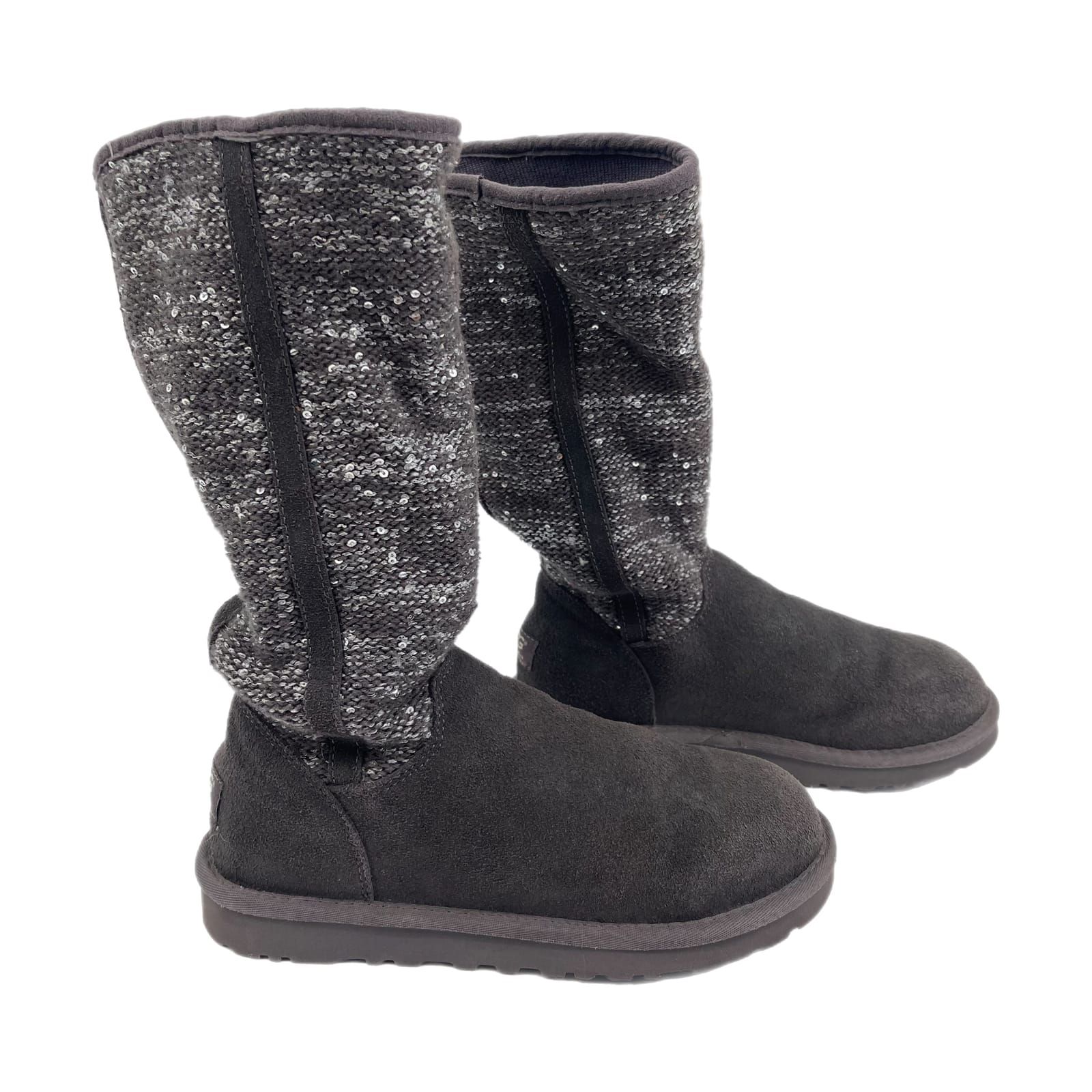 UGG Gray Suede Ankle Boots & Booties