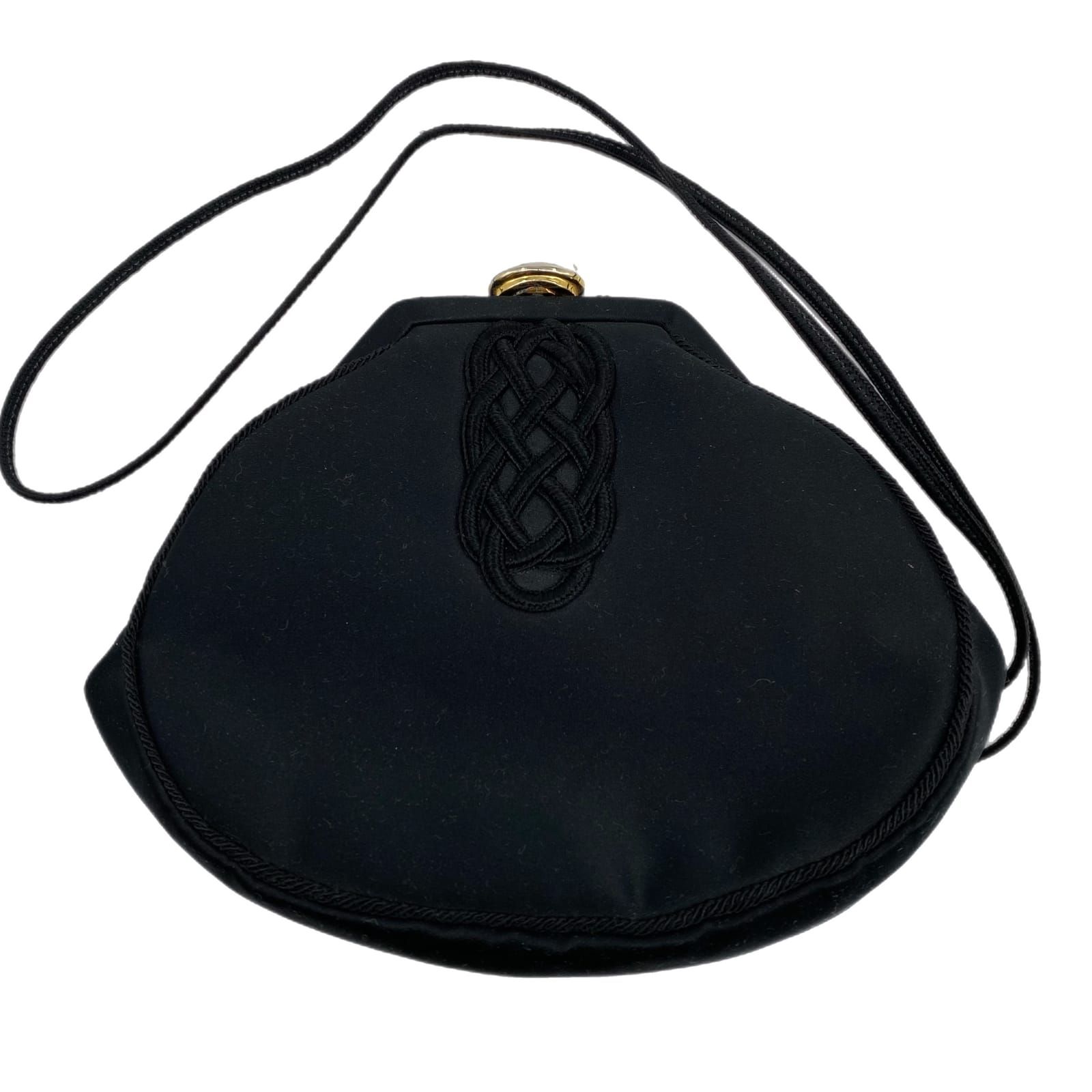 Anne Klein Black Synthetic Crossbody Bag