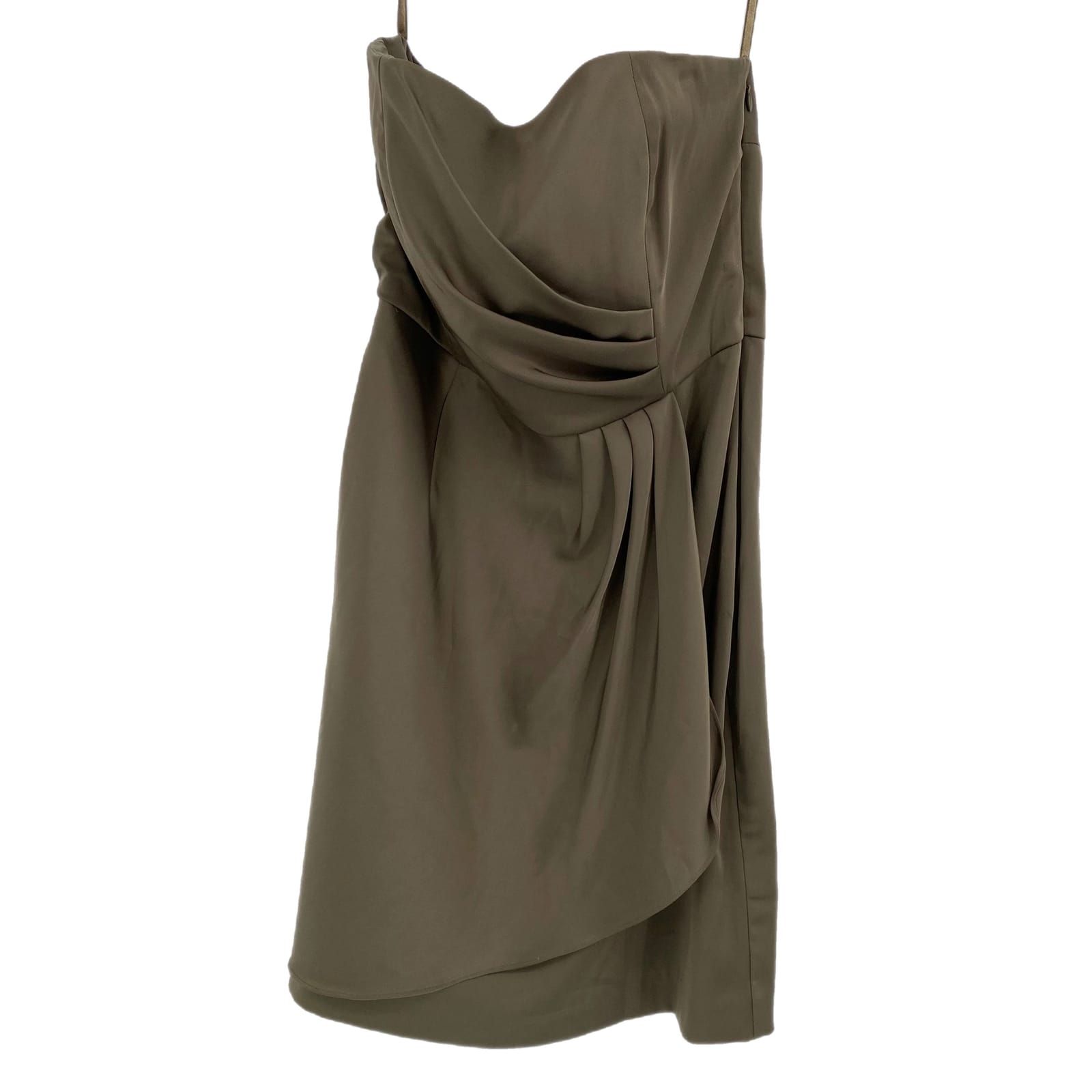 Banana Republic Green Sleeveless Mini Dress