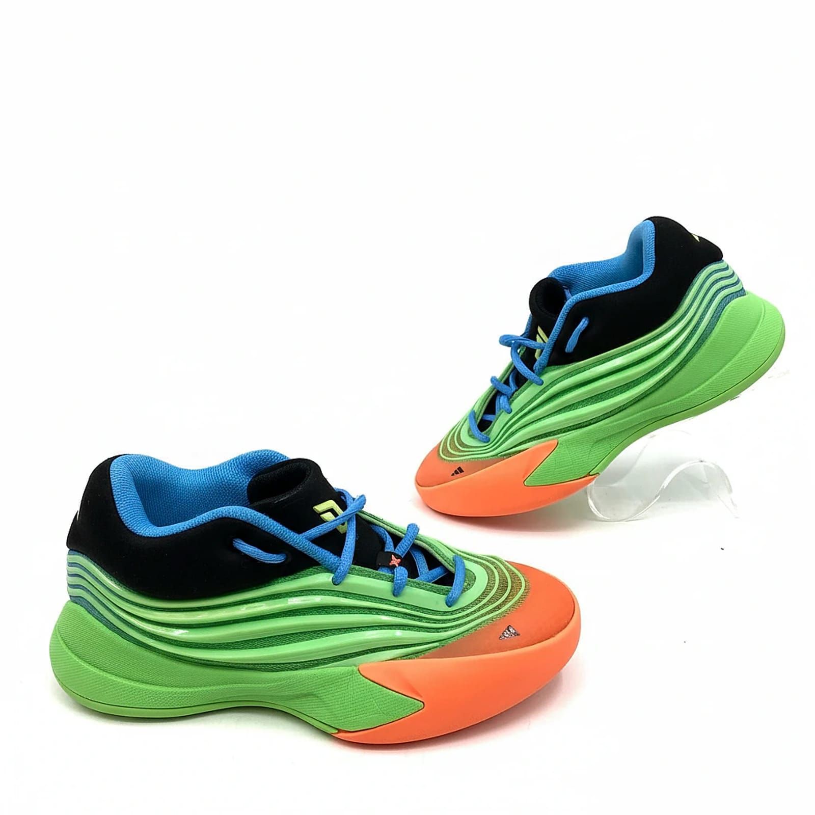 adidas Kids Orange Green Sneakers