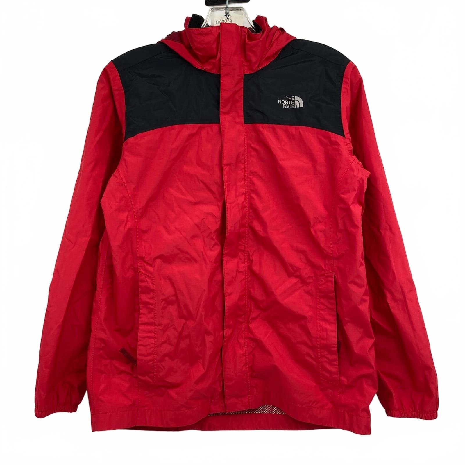 The North Face Red Black Rain Jacket