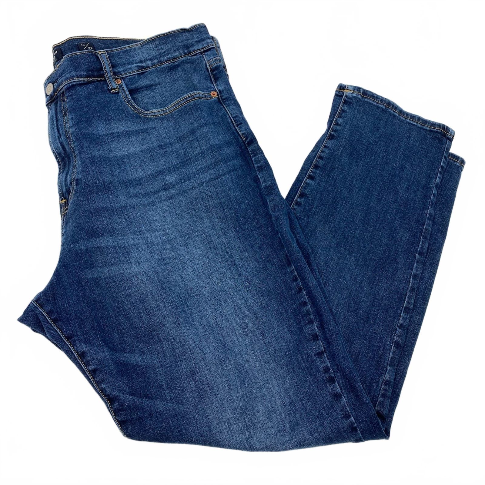 Lucky Brand Dark Wash 410 Athletic Straight Jeans