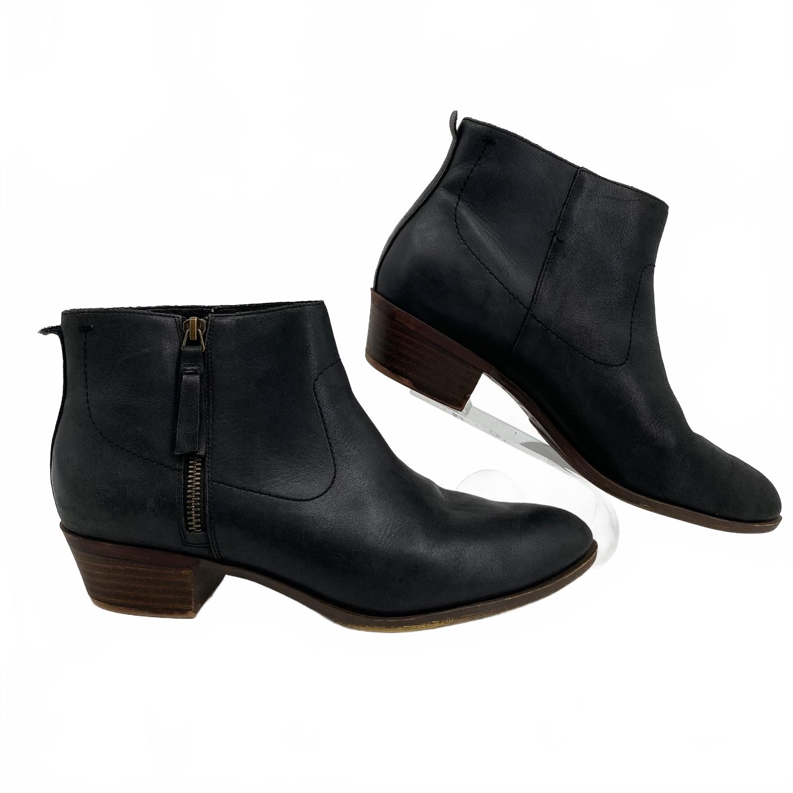 Lucky Brand Black Blandre Ankle Booties