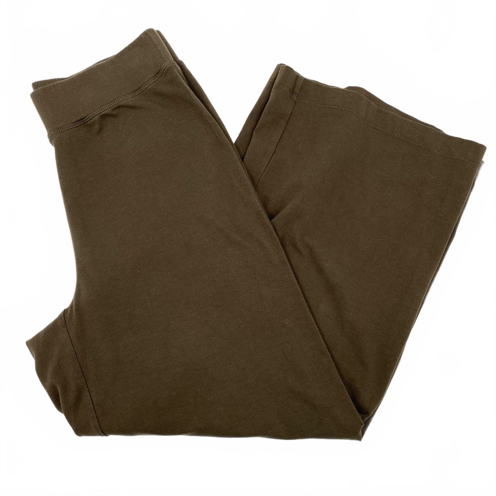 Eileen Fisher Green Wide Leg Pants