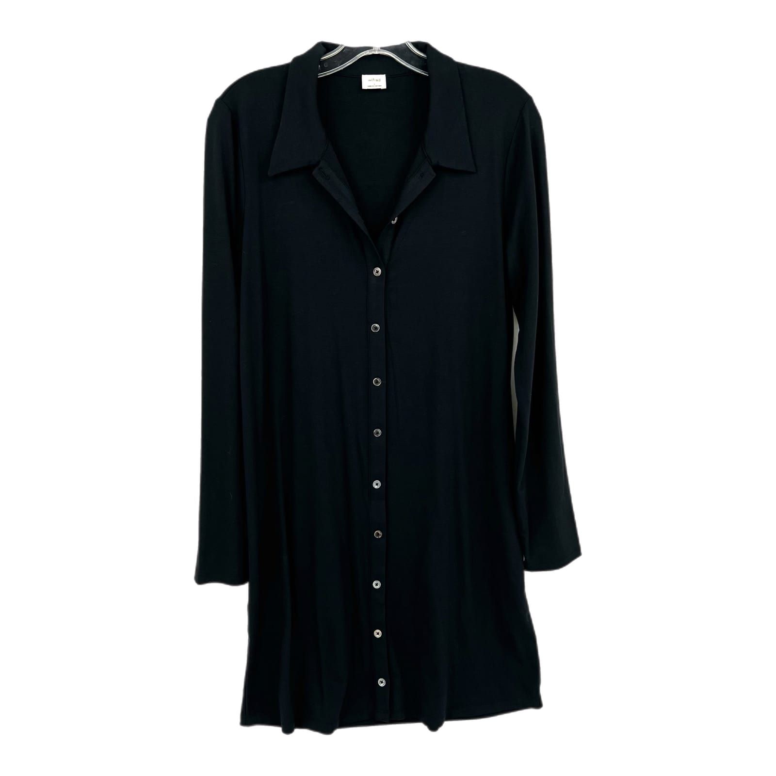 Wilfred Black Classic Shirt Dress