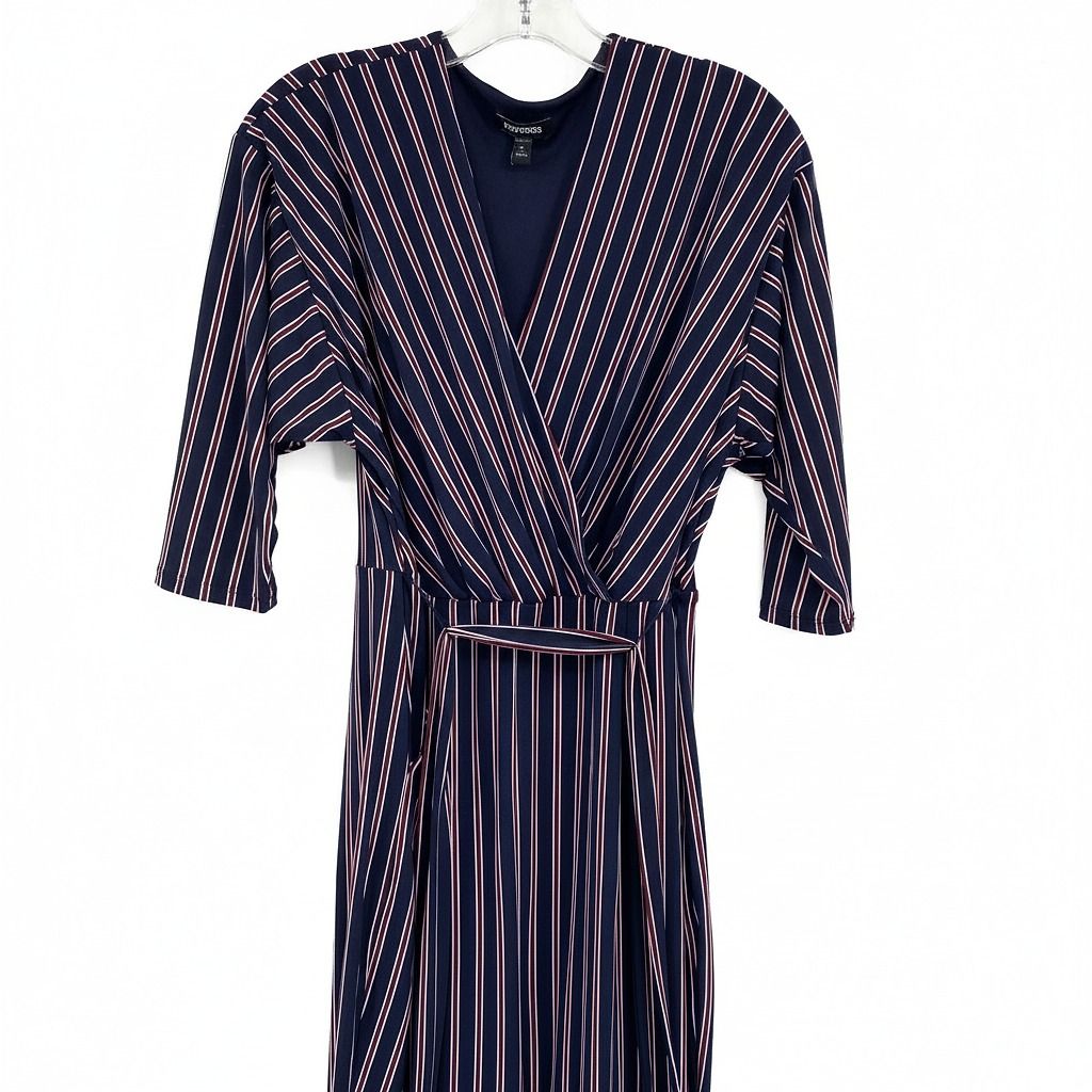 Express Striped Jumpsuit Blue/Red