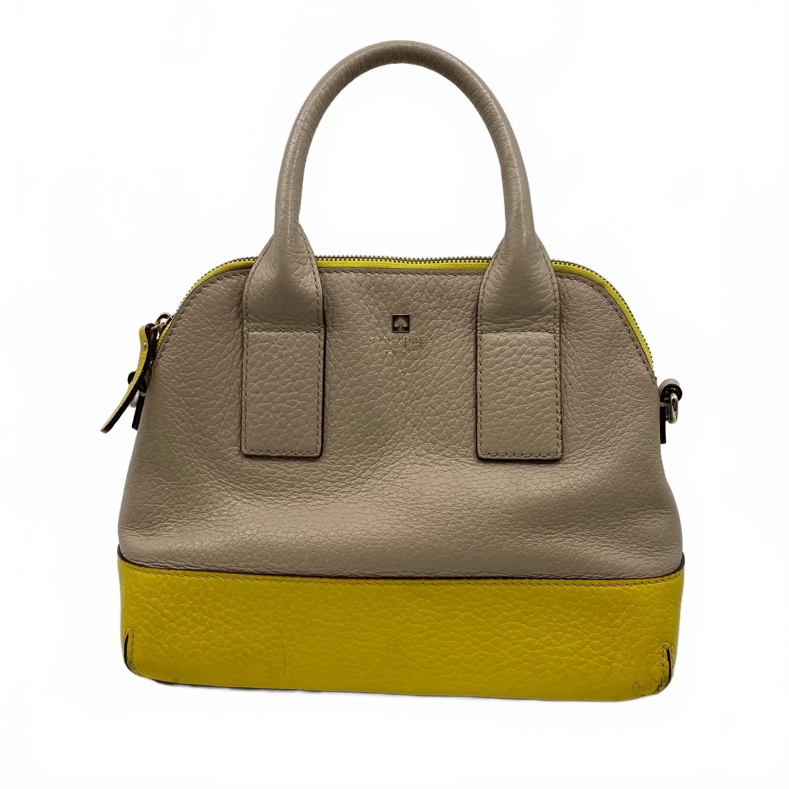 kate spade Beige Leather Crossbody Bag