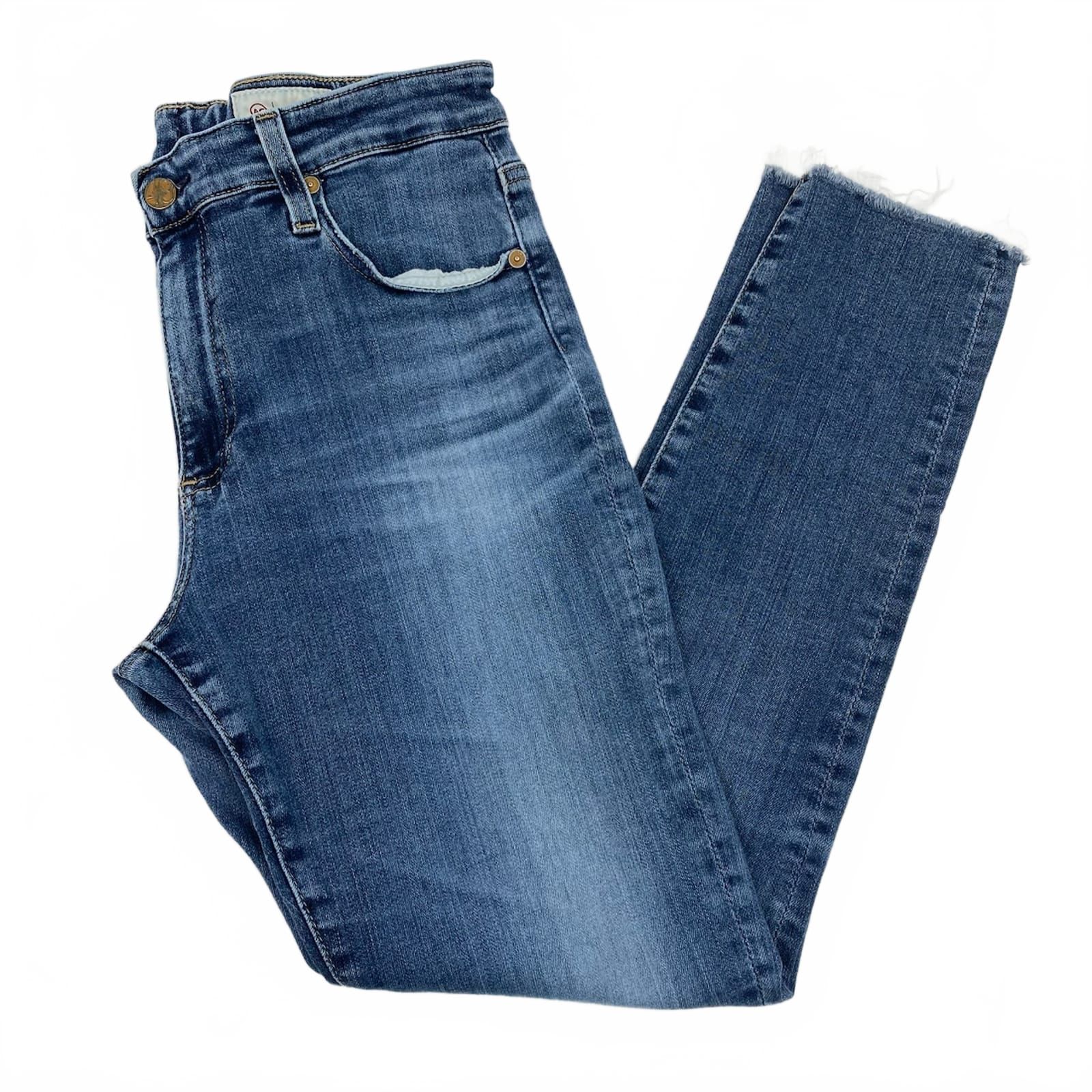 Ag Adriano Goldschmied Medium Wash Farrah Skinny Jeans