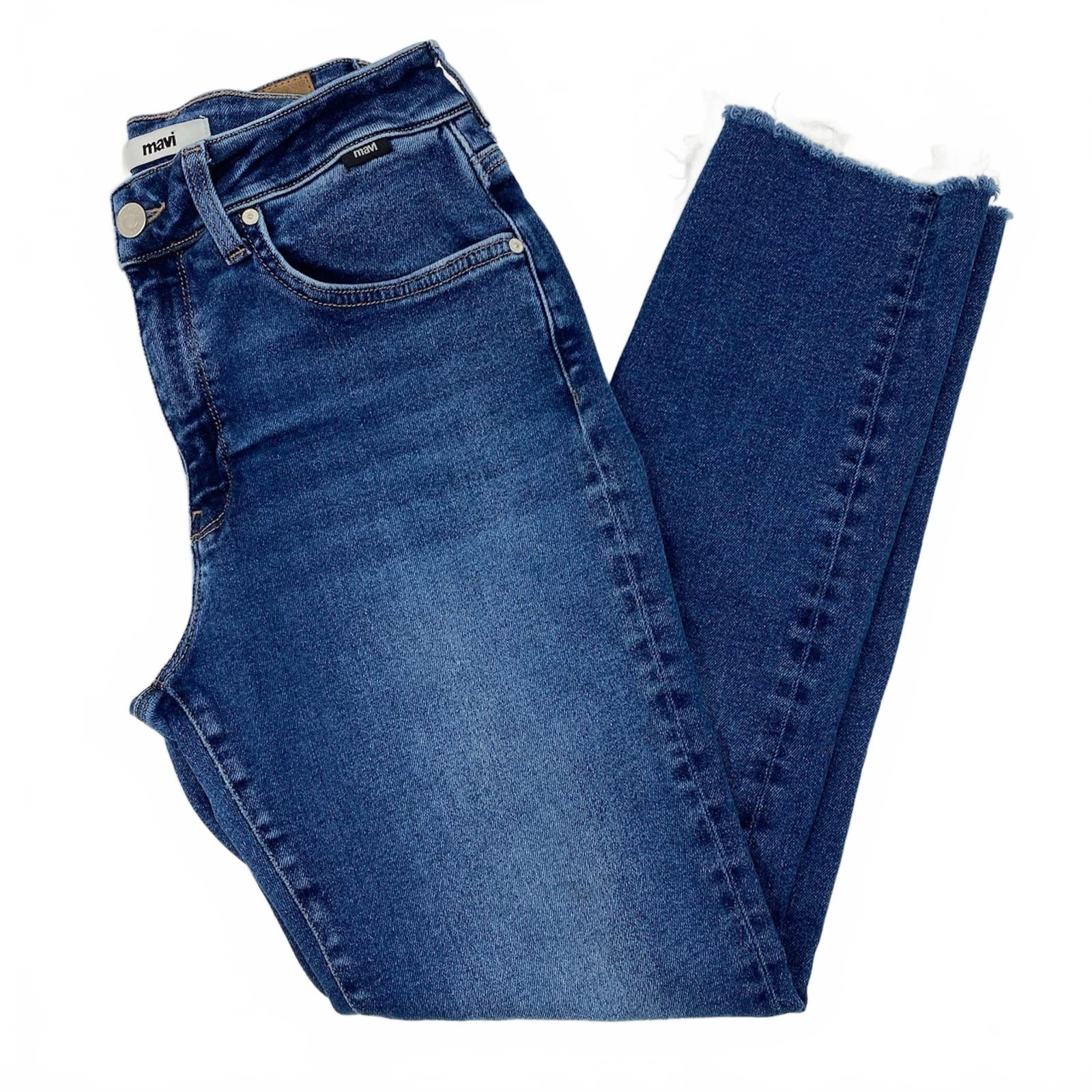 Mavi Dark Wash Viola Ankle Jeans