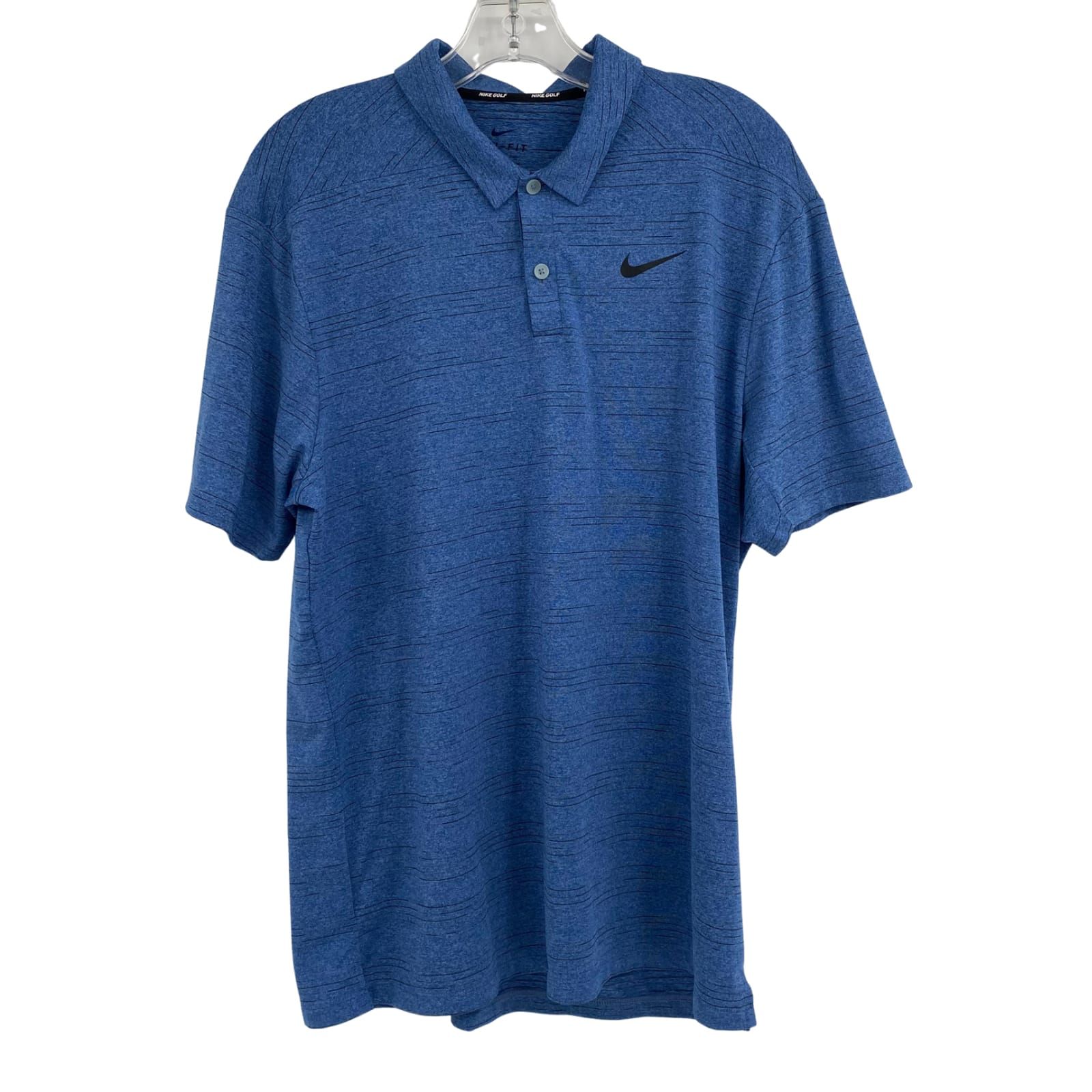 Nike Blue Slim Fit Polo Shirt