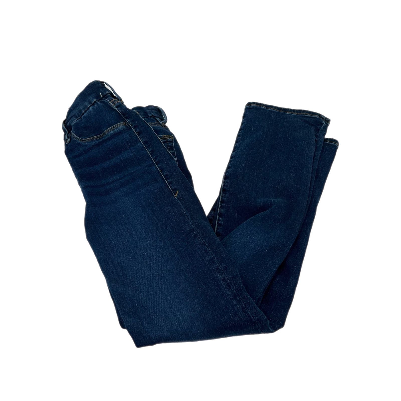Good American Dark Blue Slim Fit Skinny Jeans