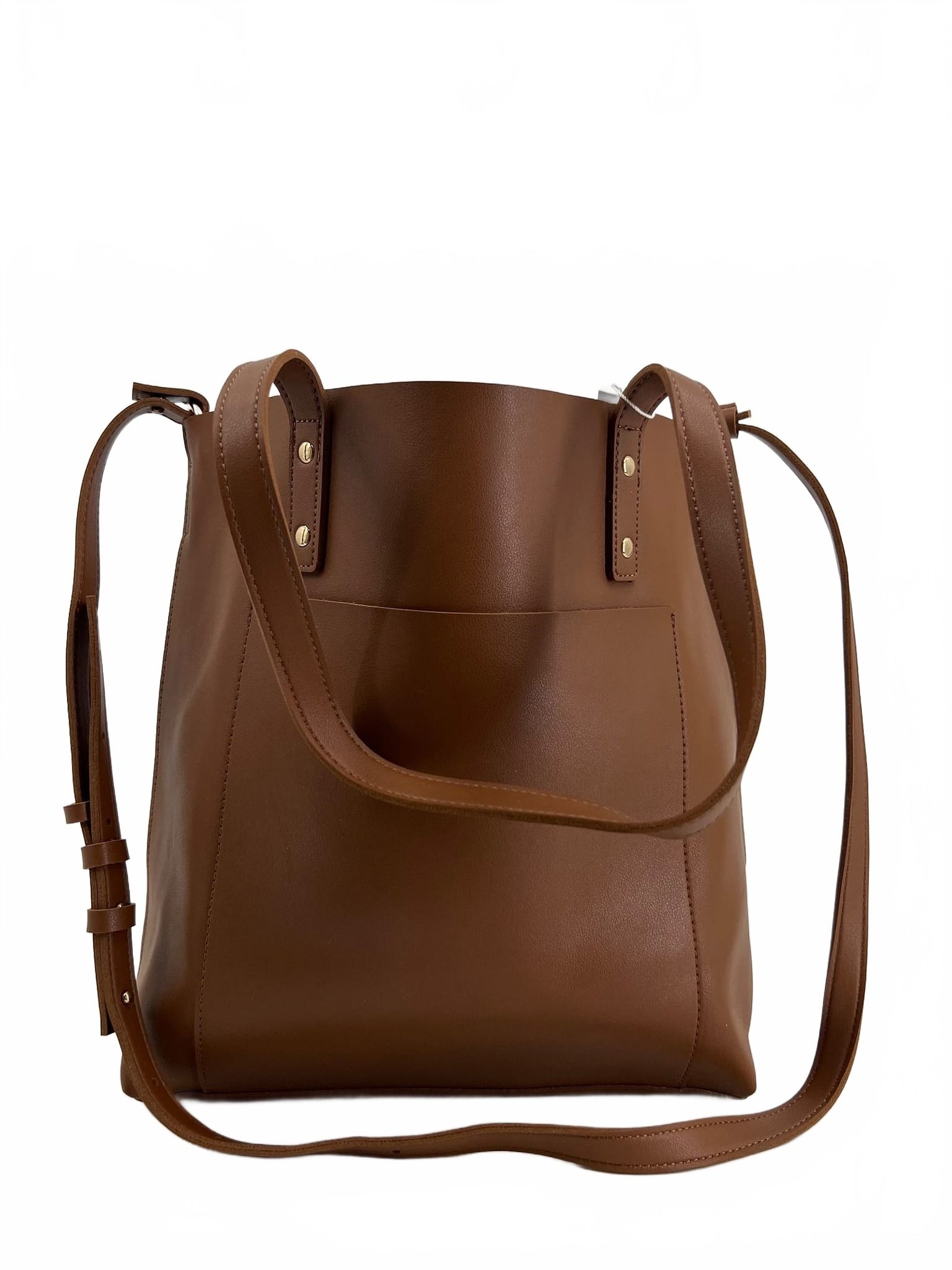 Henny + Lev Maple Brown Shoulder Bag