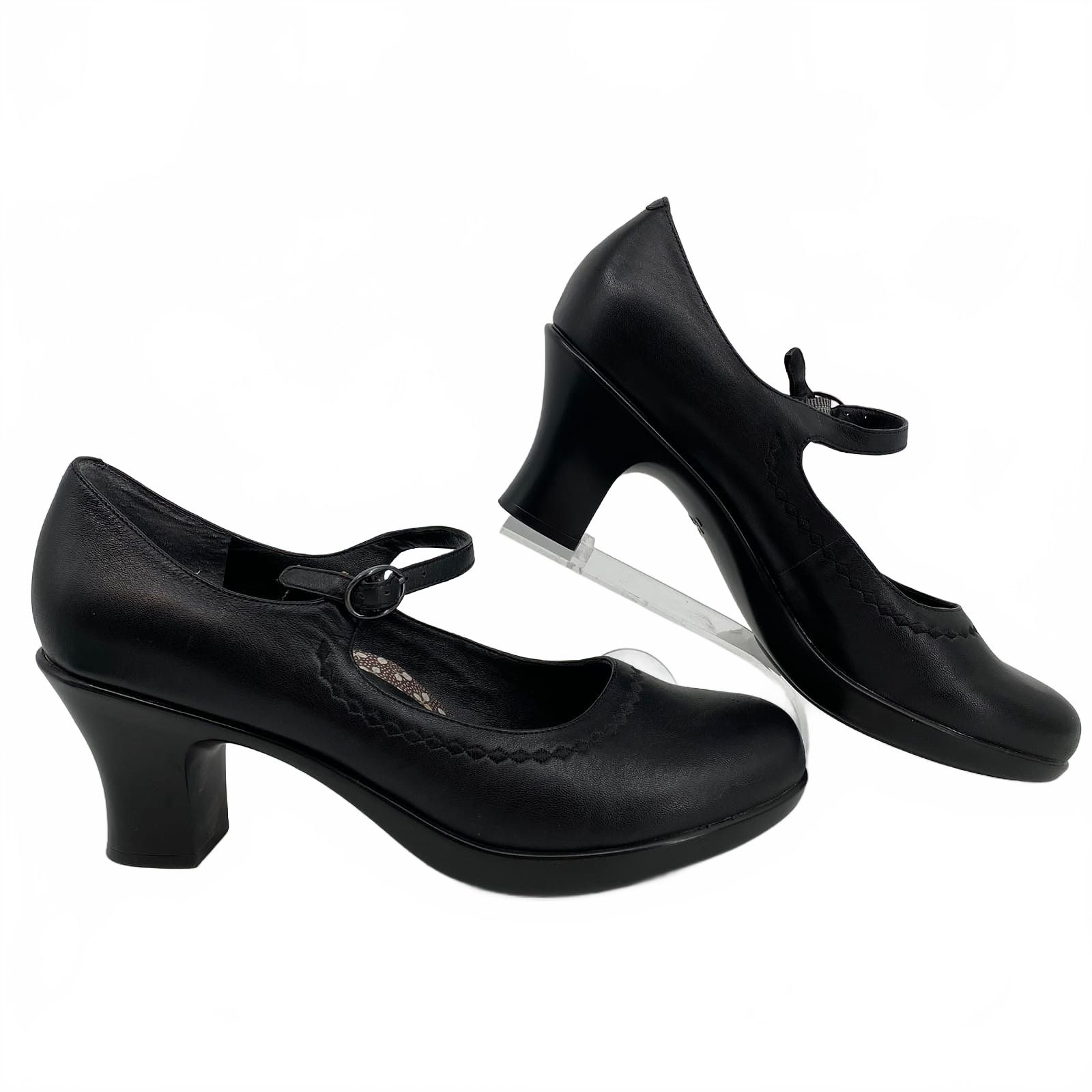 Dansko Black Mary Jane Heels