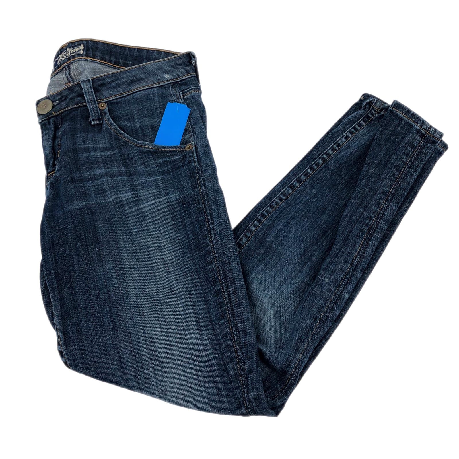 Hudson Jeans Blue Straight Leg Jeans