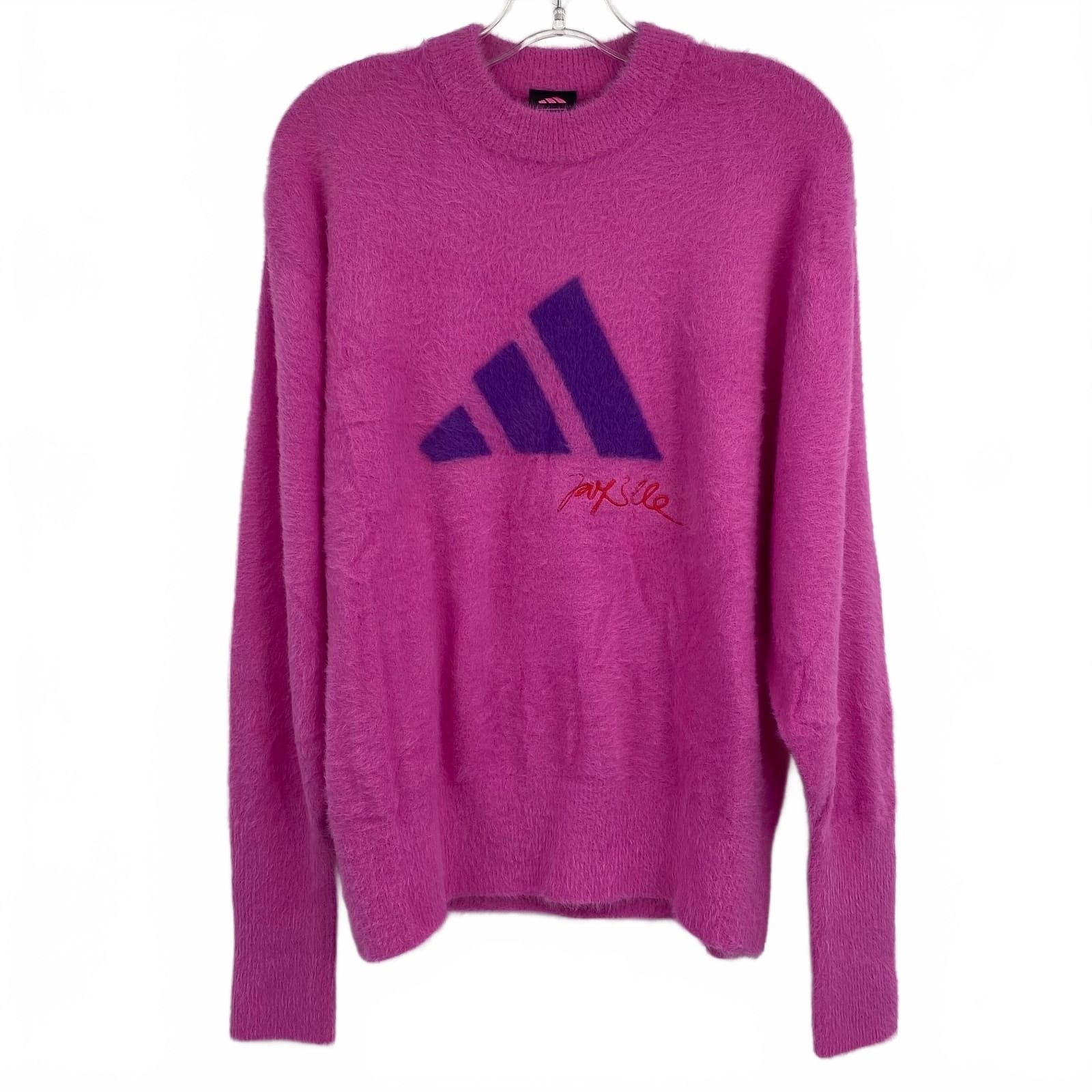 Adidas x Jay3lle Pink Synthetic Pullover Sweater