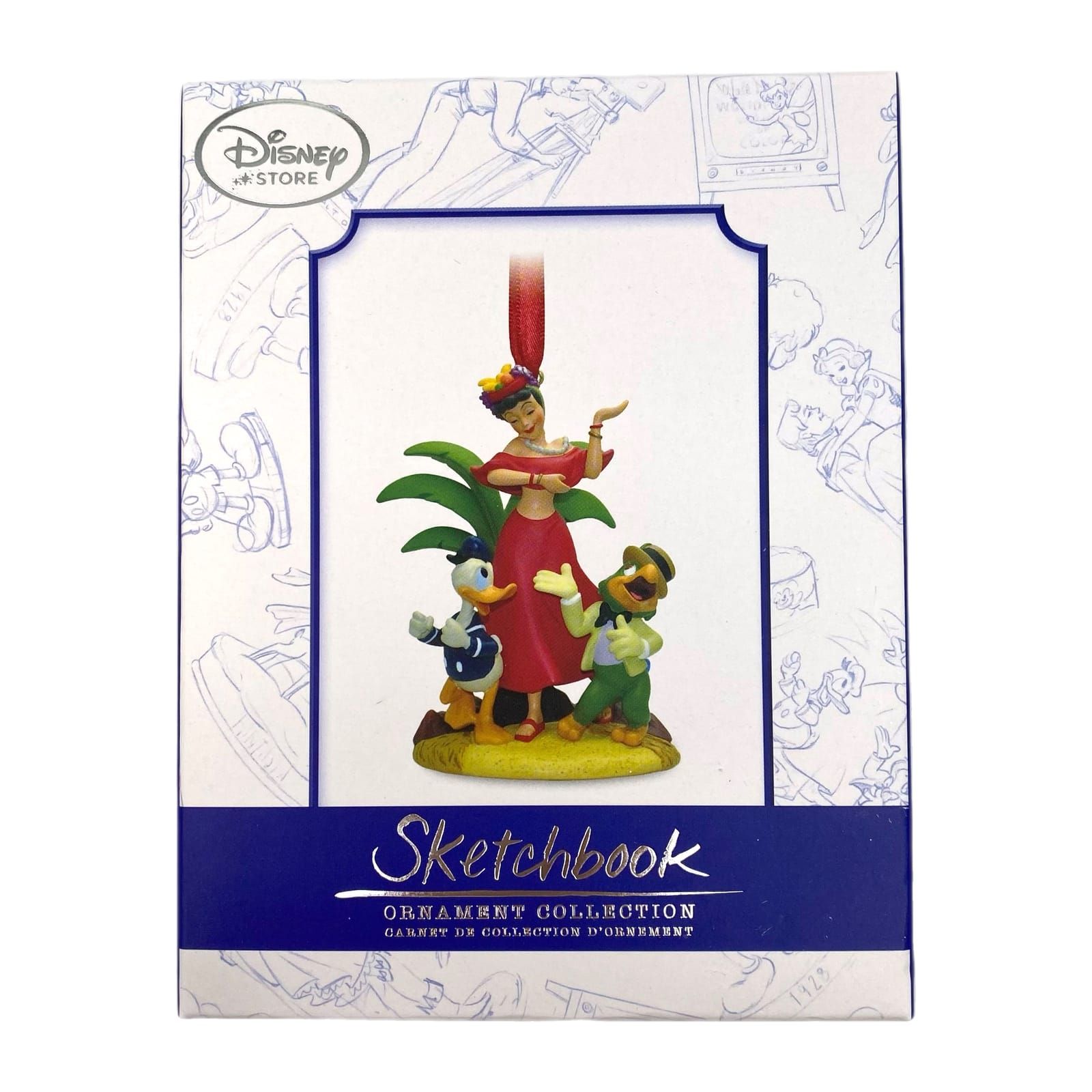 Disney Sketchbook Collection Saludos Amigos Donald Duck Ornament