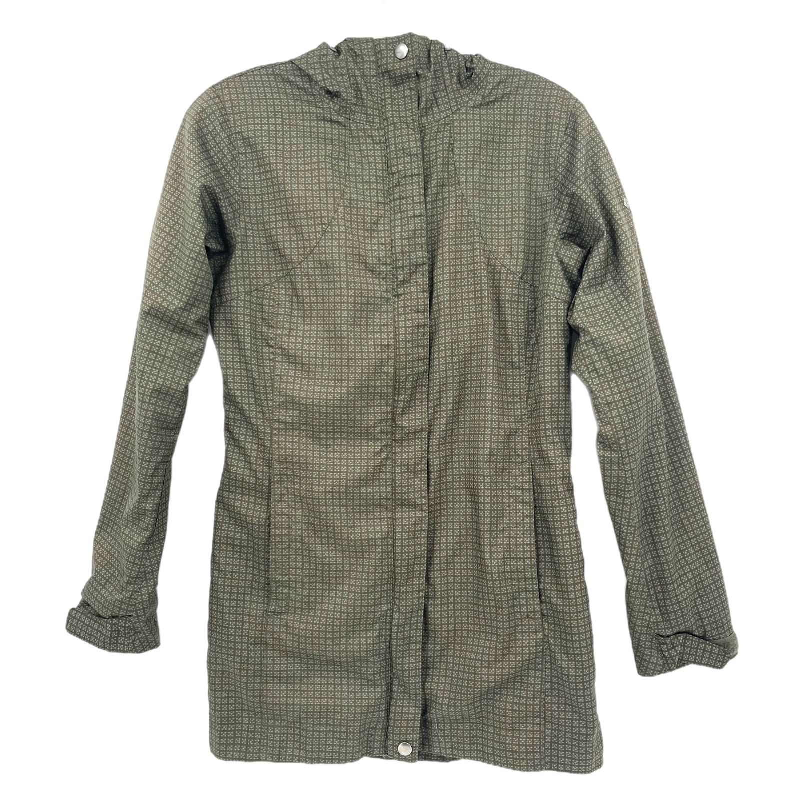 Columbia Green Windbreaker Ski Jacket