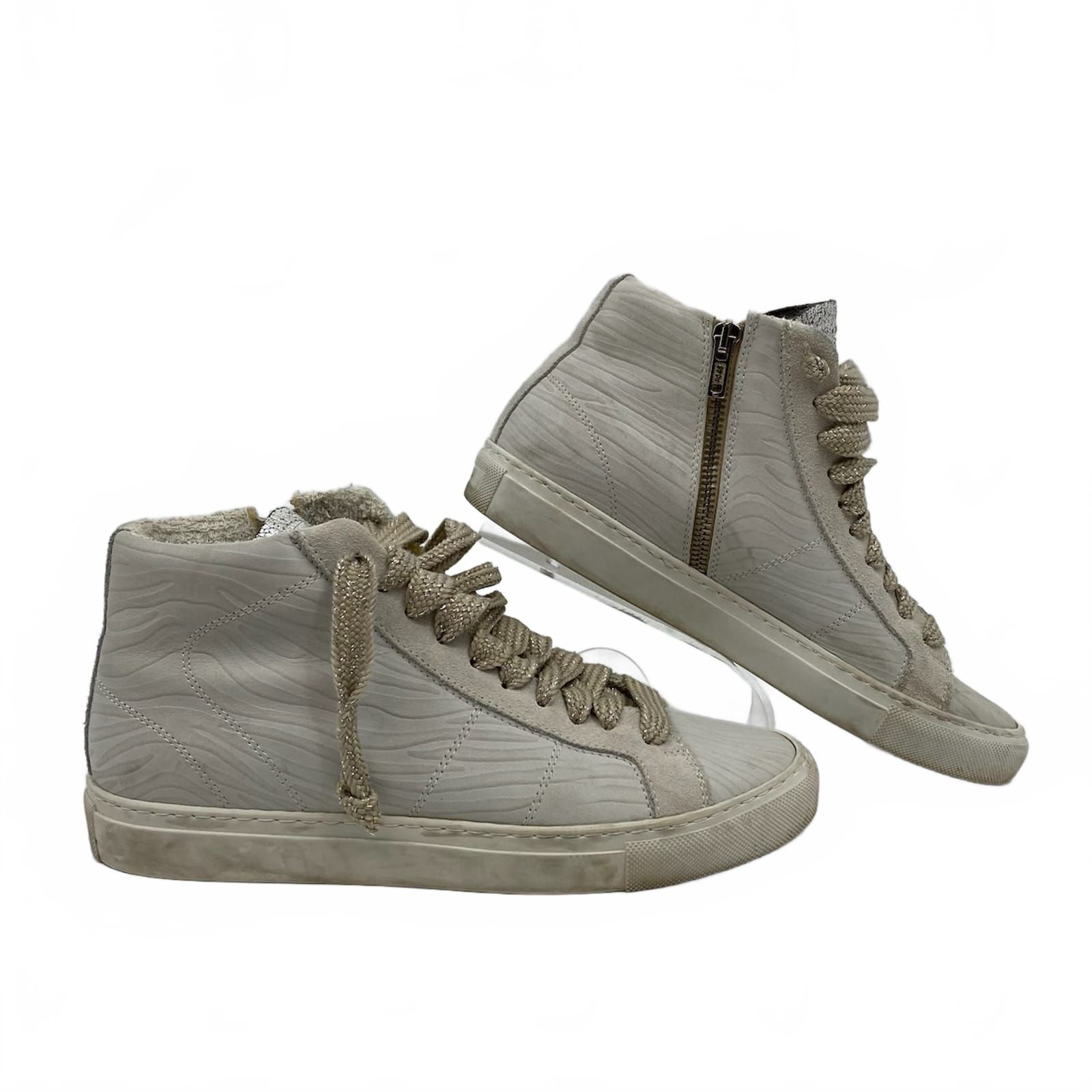 P448 Gray High Top Sneakers