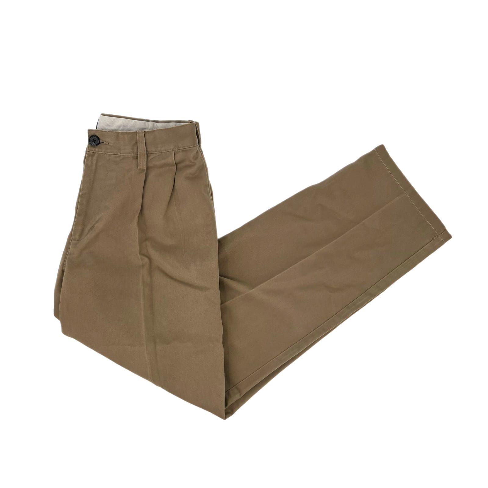 Lands' End Tan Cotton Dress Pants