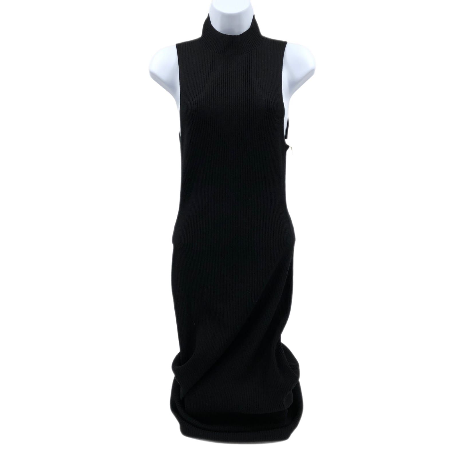 Babaton Black Sleeveless Maxi Dress