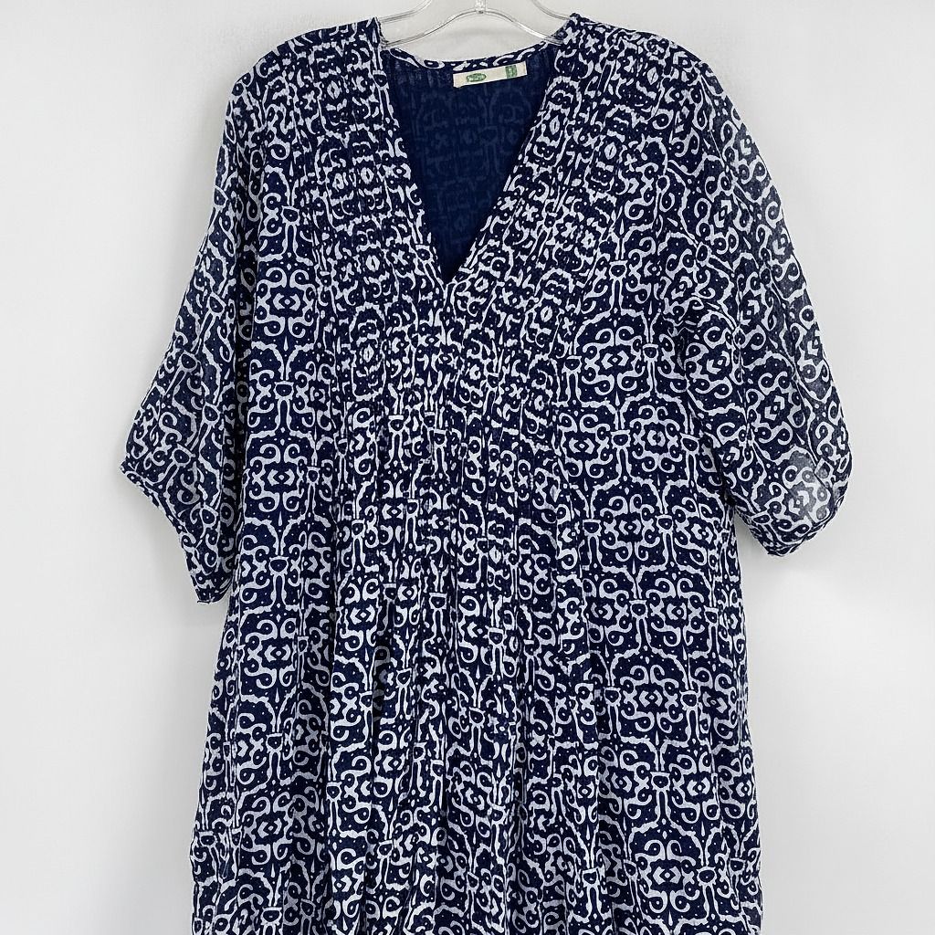 Dolma Pintuck Cotton Dress