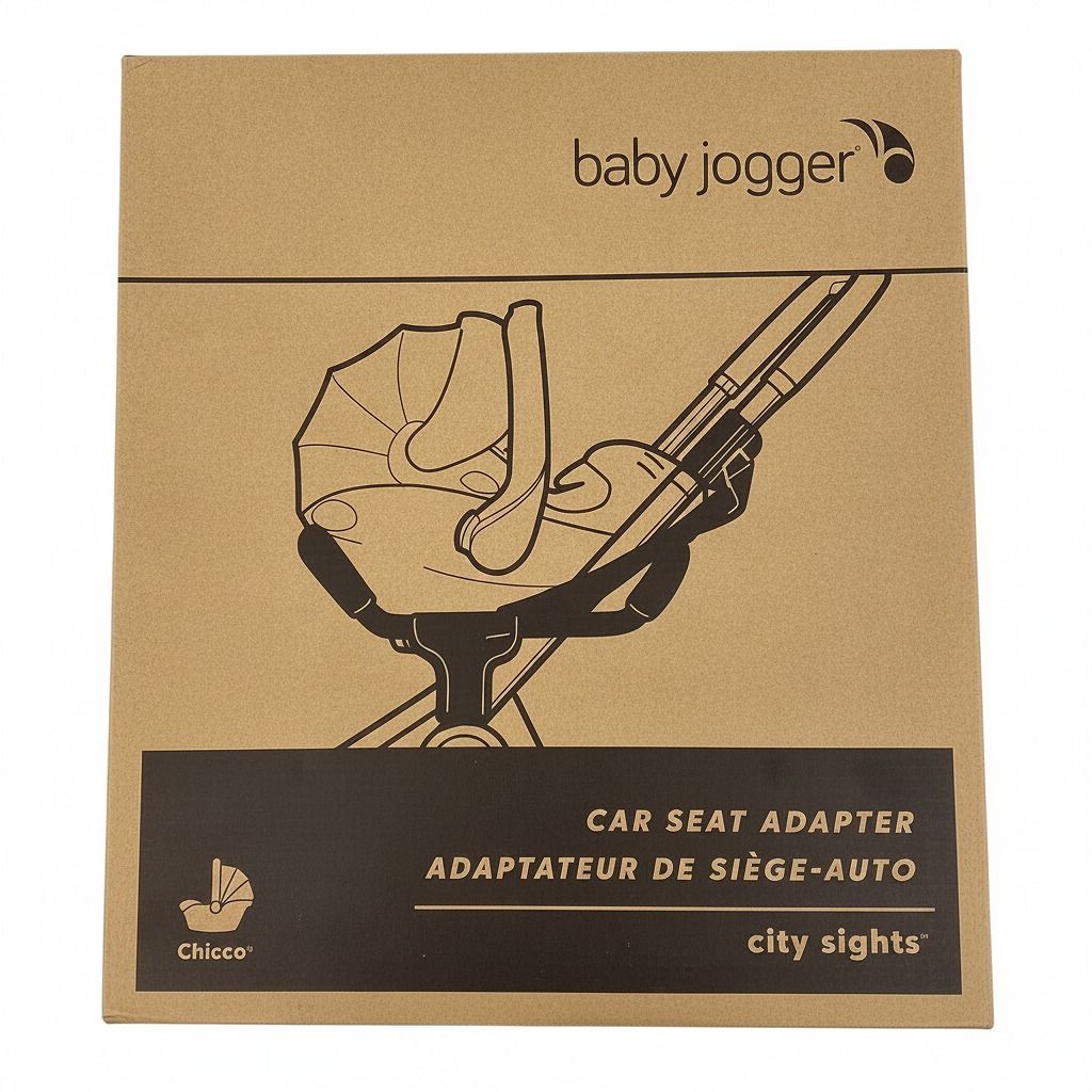 Baby Jogger Black Chicco City Sights Car Seat Adapter