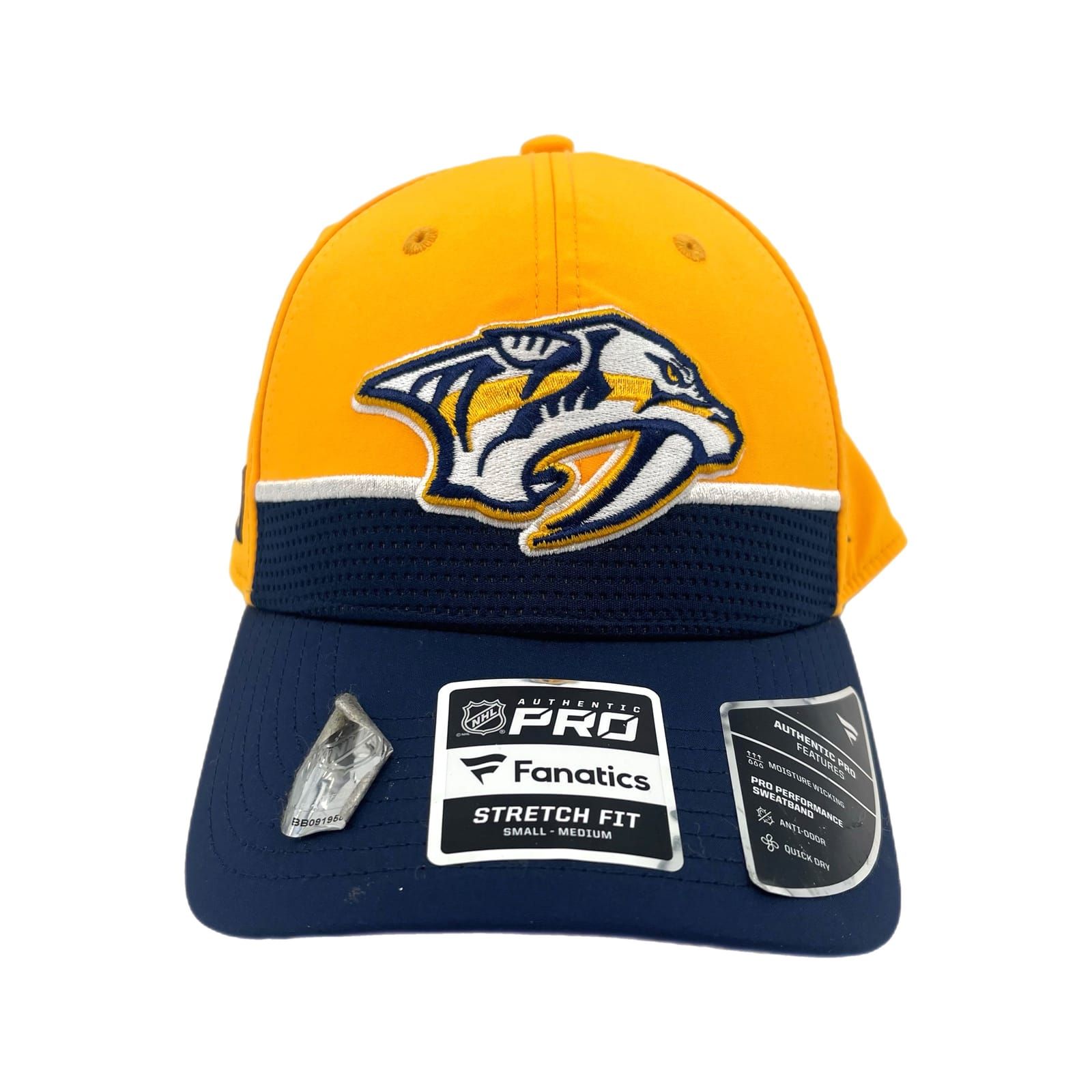 NHL Yellow & Blue Nashville Predators Baseball Cap